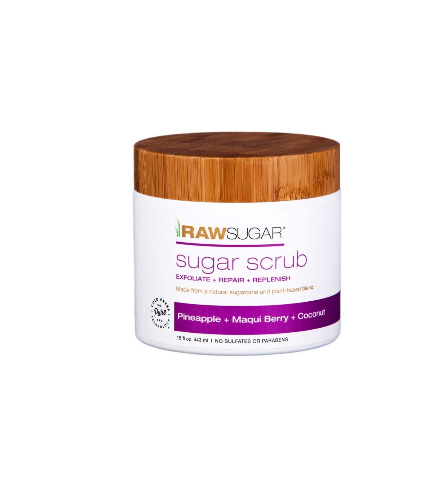 Raw Sugar Pineapple + Maqui Berry +Coconut Body Scrubs 15oz  pack of 1