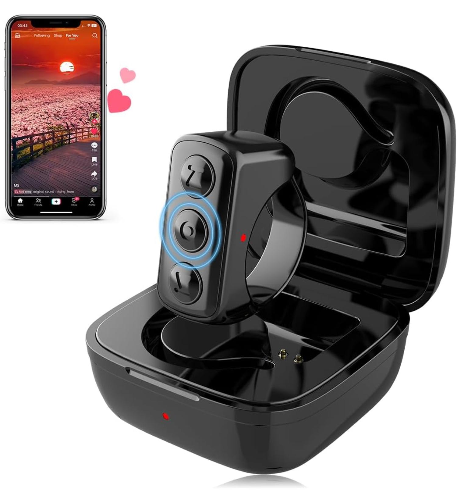 INNCNN Remote Scrolling Ring - Black - Buy Online on GoSupps.com