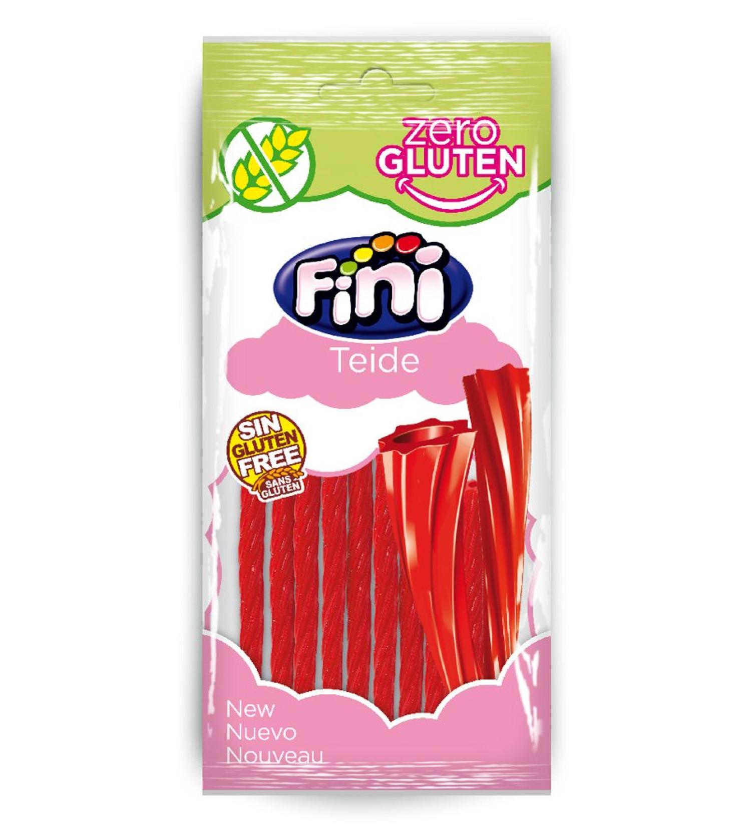 Gominolas Fini Torcidas Fresa Bolsa 80g Cero Gluten