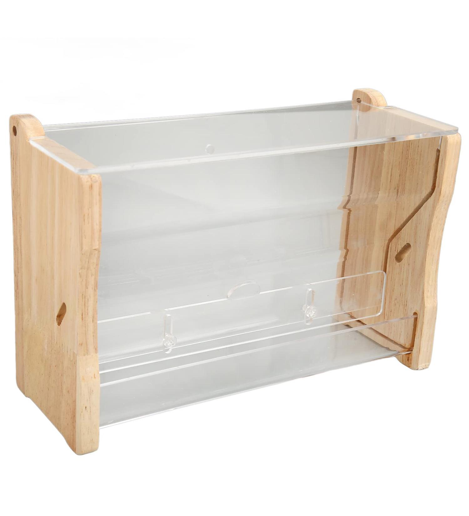 Buy Tnfeeon Automatic Chicken Feed Dispenser - Large Capacity Clear Acrylic Feed Box for Budgies Quails & Nymphics - International Shipping Available - Buy Online on GoSupps.com