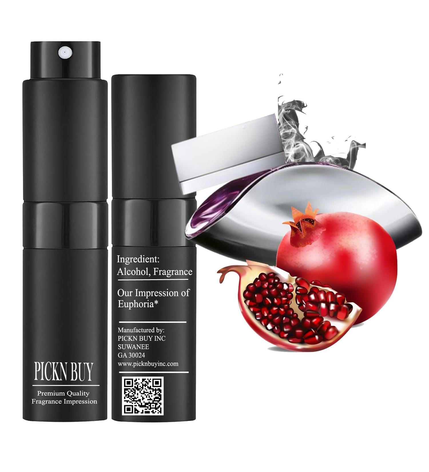 PICKN BUY Luxury Perfume for Women 0.34 Fl oz Scent Compatible to Euphoria Perfume Made in USA Long-Lasting Spray Comes in Refilable Bottle Inspired by Euphoria* 0.34 Fl Oz (Pack of 1) - Buy Online on GoSupps.com