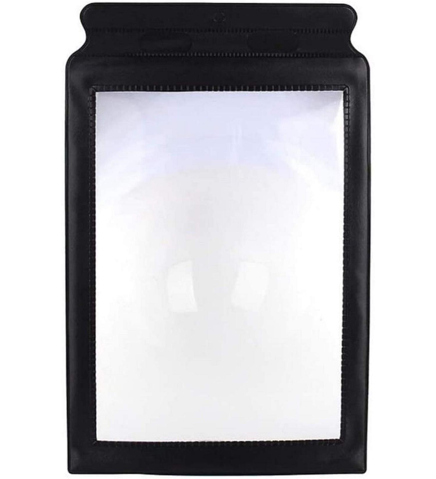 A4 Full Page Reading Magnifier 3X Large Sheet Full Sheet Glass Reading Aid Lens for Low Vision Books Pages Magazines Newspapers & Maps Better Life - Buy Online on GoSupps.com