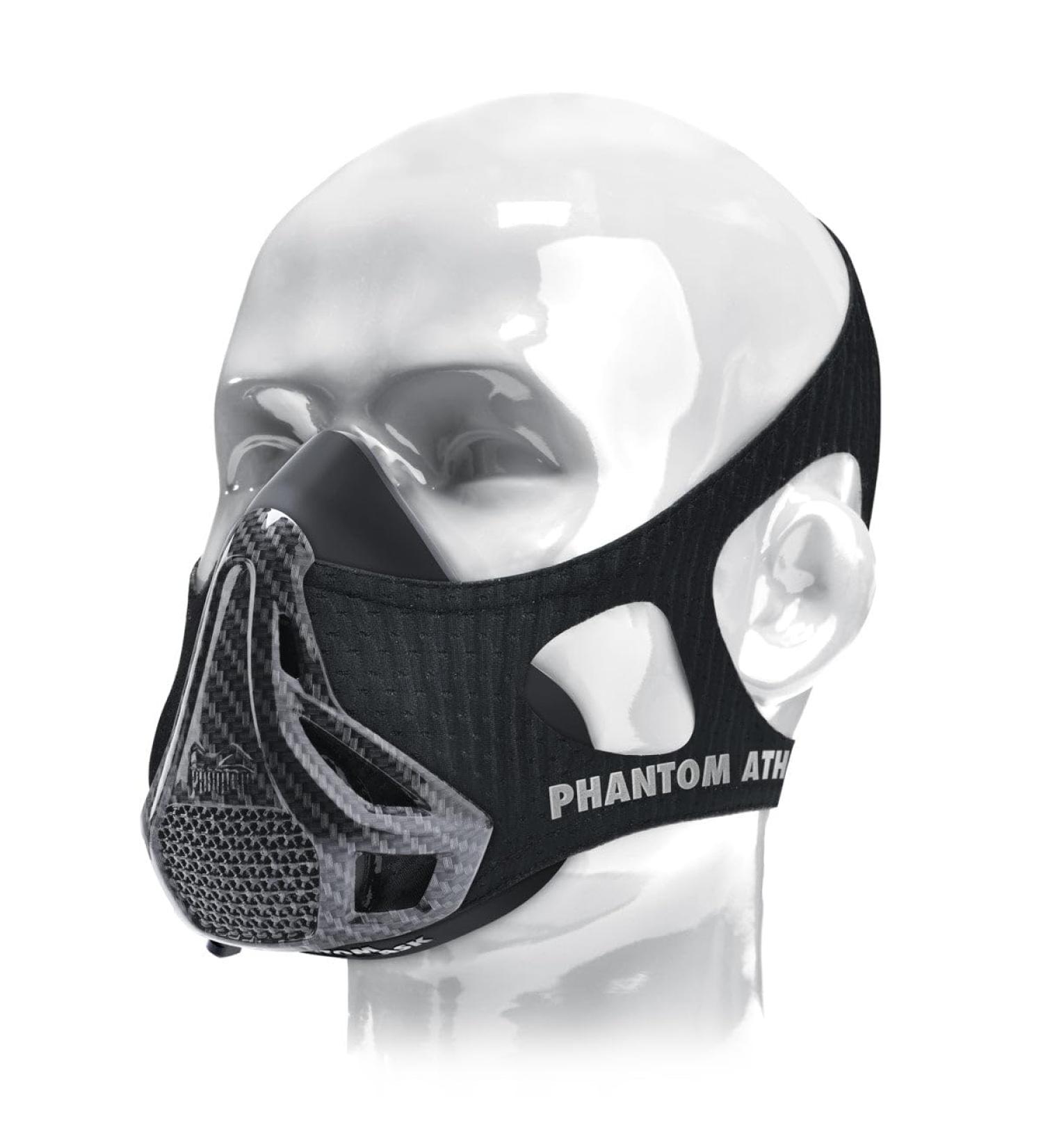 Phantom Athletics Training Mask - Endurance Training for More Performance in Sports Carbon S