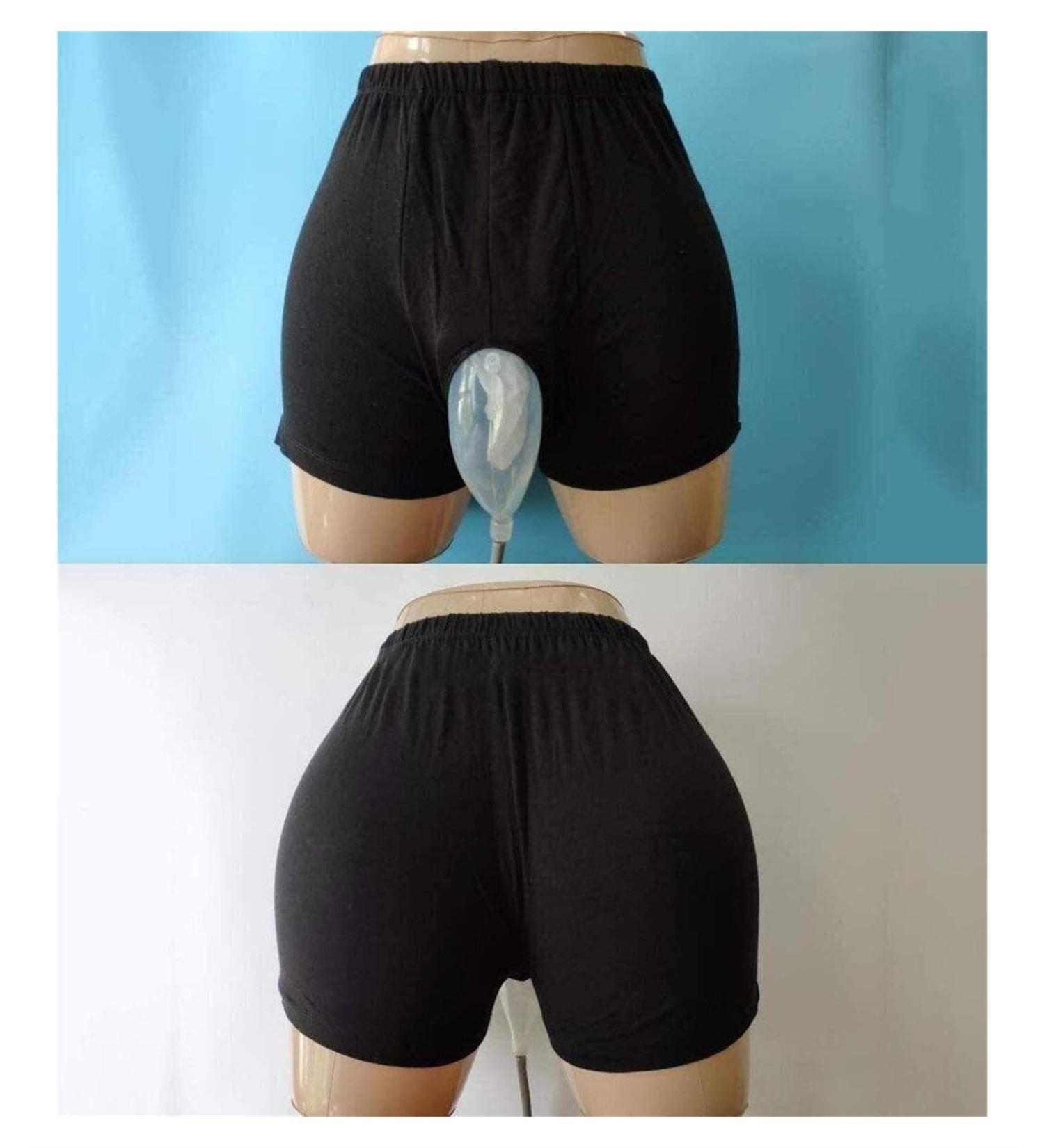 Good Elasticity Male Urine Collector Portable Incontinence Pants Wearable Men's Urinal with Elastic Waistband & 500ml Bag 0122 (Color : 2pcs Size : Medium) Medium 2pcs - Buy Online on GoSupps.com