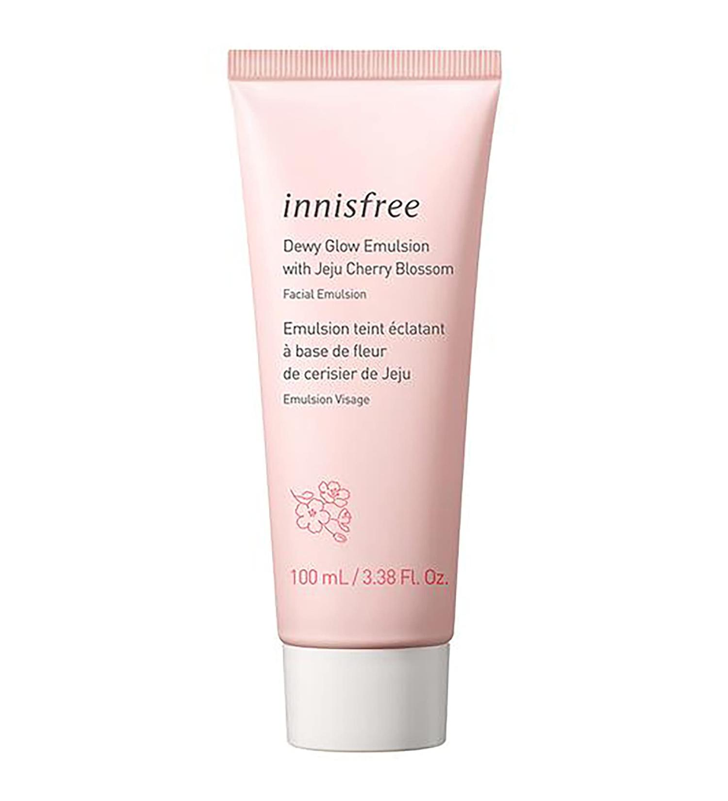 Innisfree Cherry Blossom Dewy Glow Emulsion Moisturizer - Hydrating Face Moisturizer - Buy Online on GoSupps.com