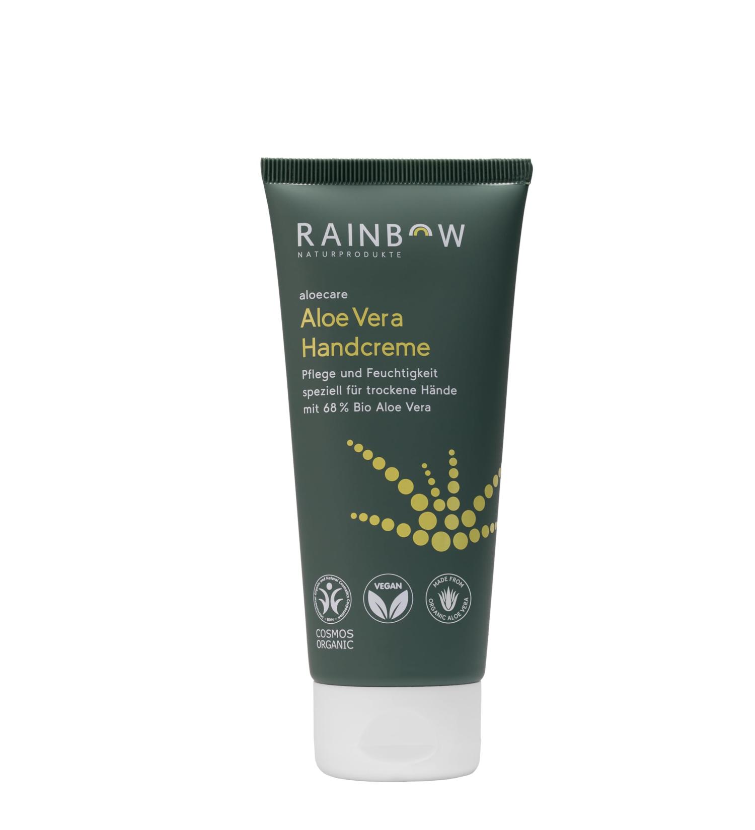Aloe Vera Hand Cream 100ml | Organic Moisturizing After Sun Cream | Aloecare Natural Cosmetics - Buy Online on GoSupps.com