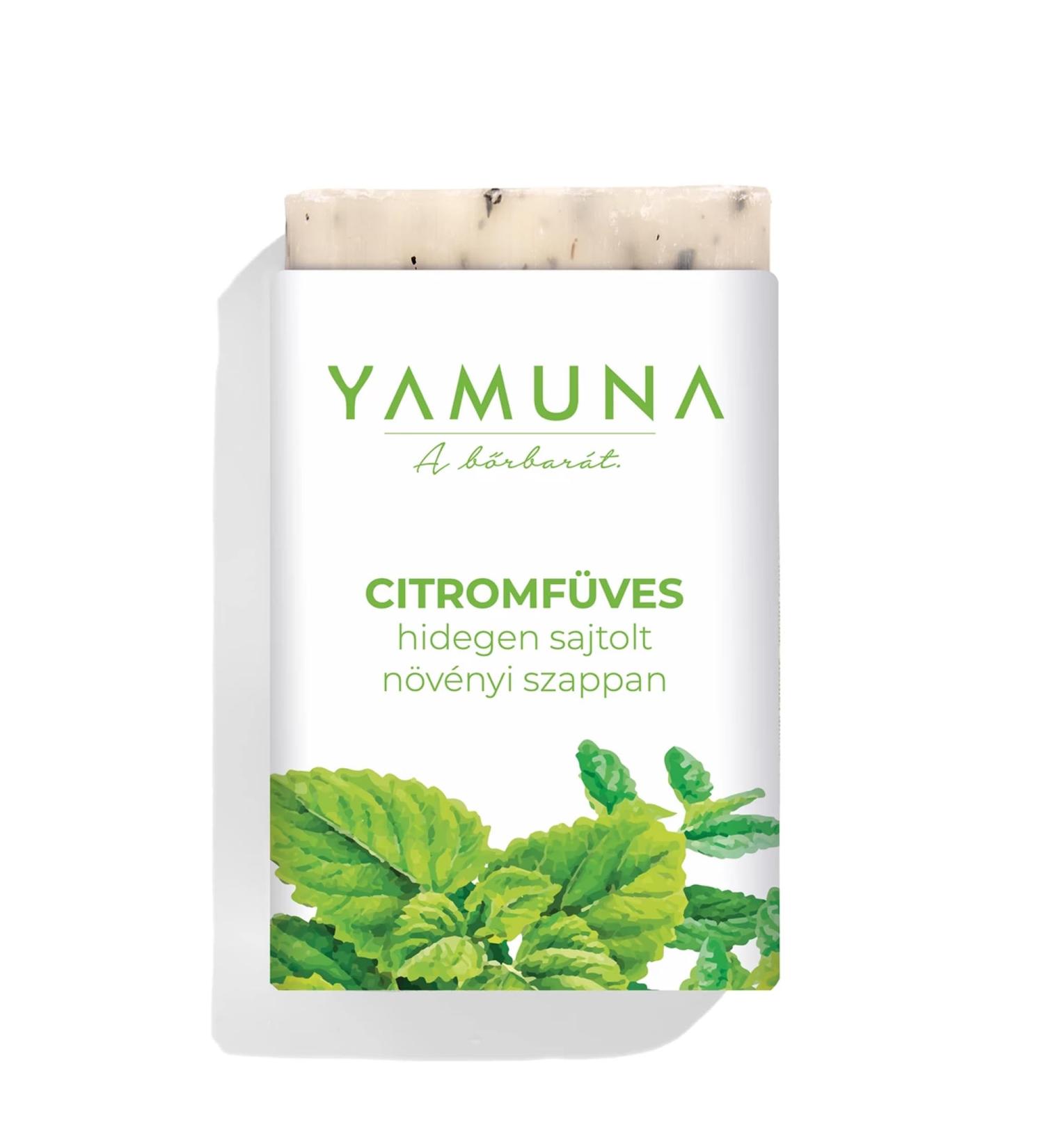  YAMUNA NATURAL BEAUTY Yamuna - Lemongrass Soap - Cold-pressed and natural - Refreshing fragrance - Gentle cleansing and care - Moisturizing vegan and sustainable - Perfect for sensitive skin - 110 g - Buy Online on GoSupps.com