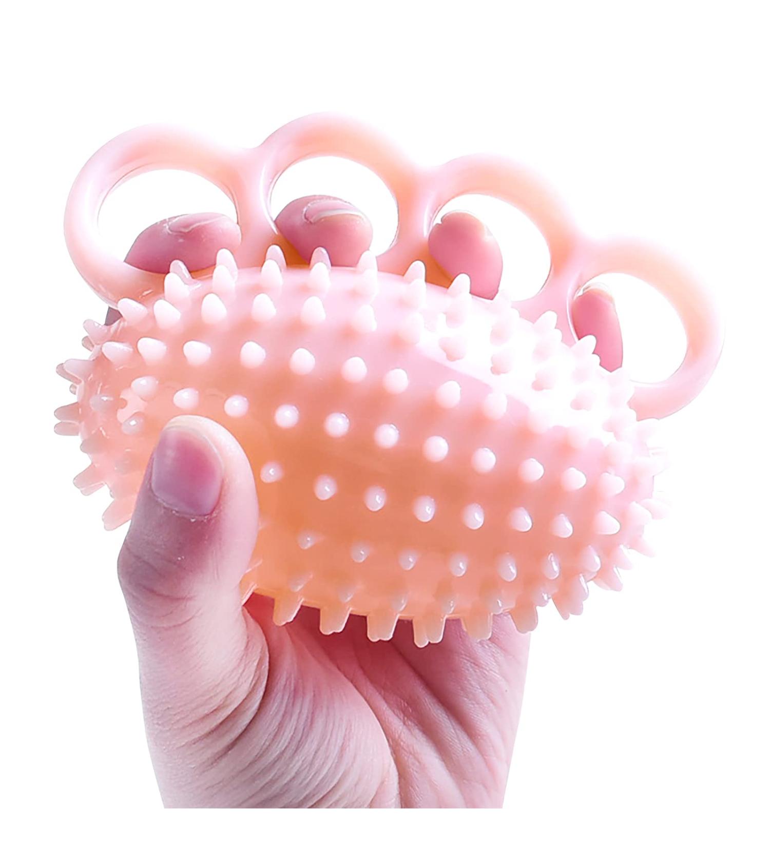 Hand Trainer Igelball - Small Massage Ball for Finger Exercise Stress Relief & Arthritis Physiotherapy - Silicone Finger Coach for Hand Control - Buy Online on GoSupps.com