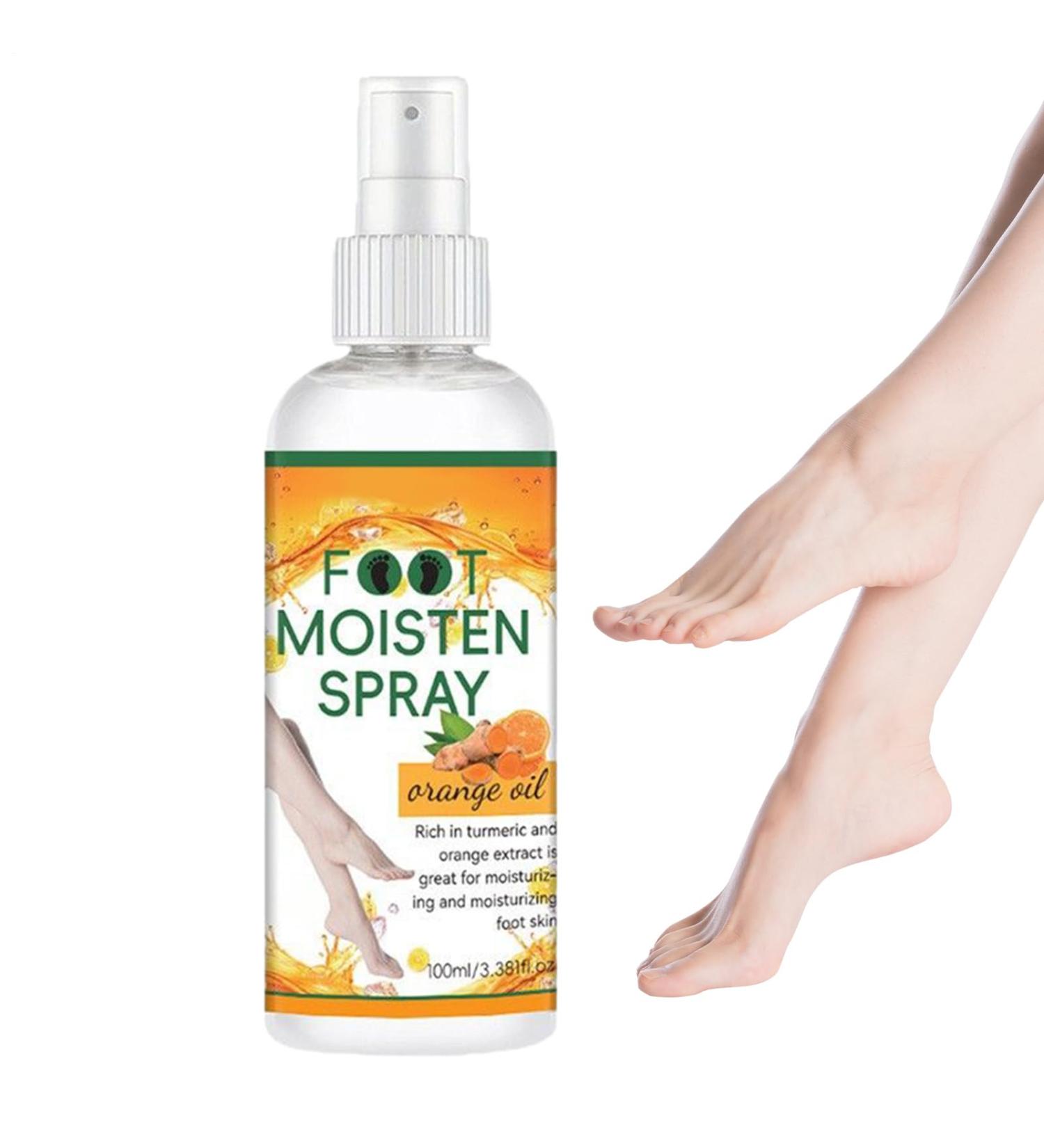  Fierudeng Instant exfoliating foot spray - Moisturizing spray - 100 ml - To remove dead skin - Suitable for athletes the elderly families men and women - Buy Online on GoSupps.com