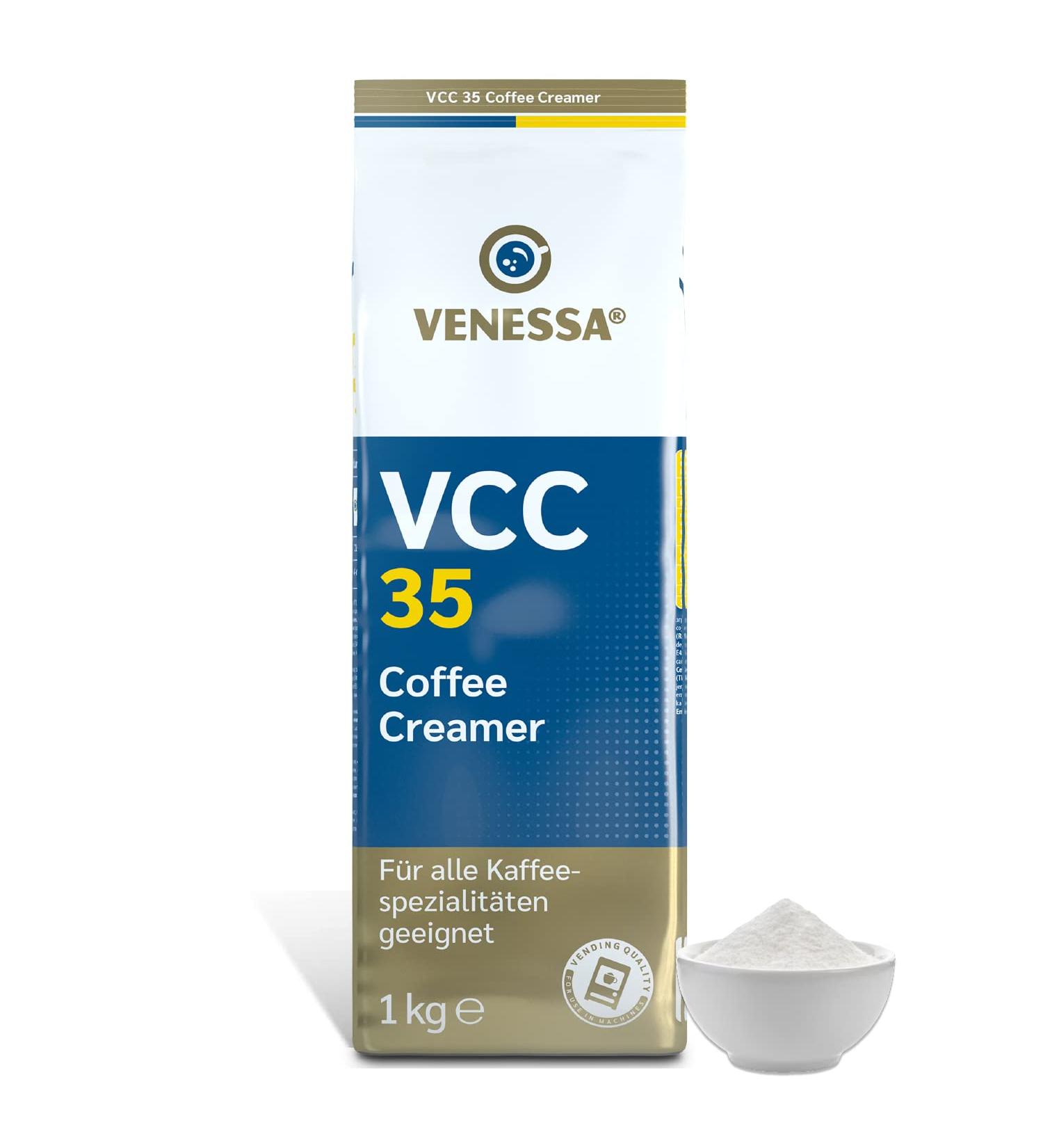 Buy Venessa Coffee Creamer VCC35 - High-Quality Instant Coffee White 1kg for Vending Machines | Aroma Protection & Optimal Solubility - Buy Online on GoSupps.com