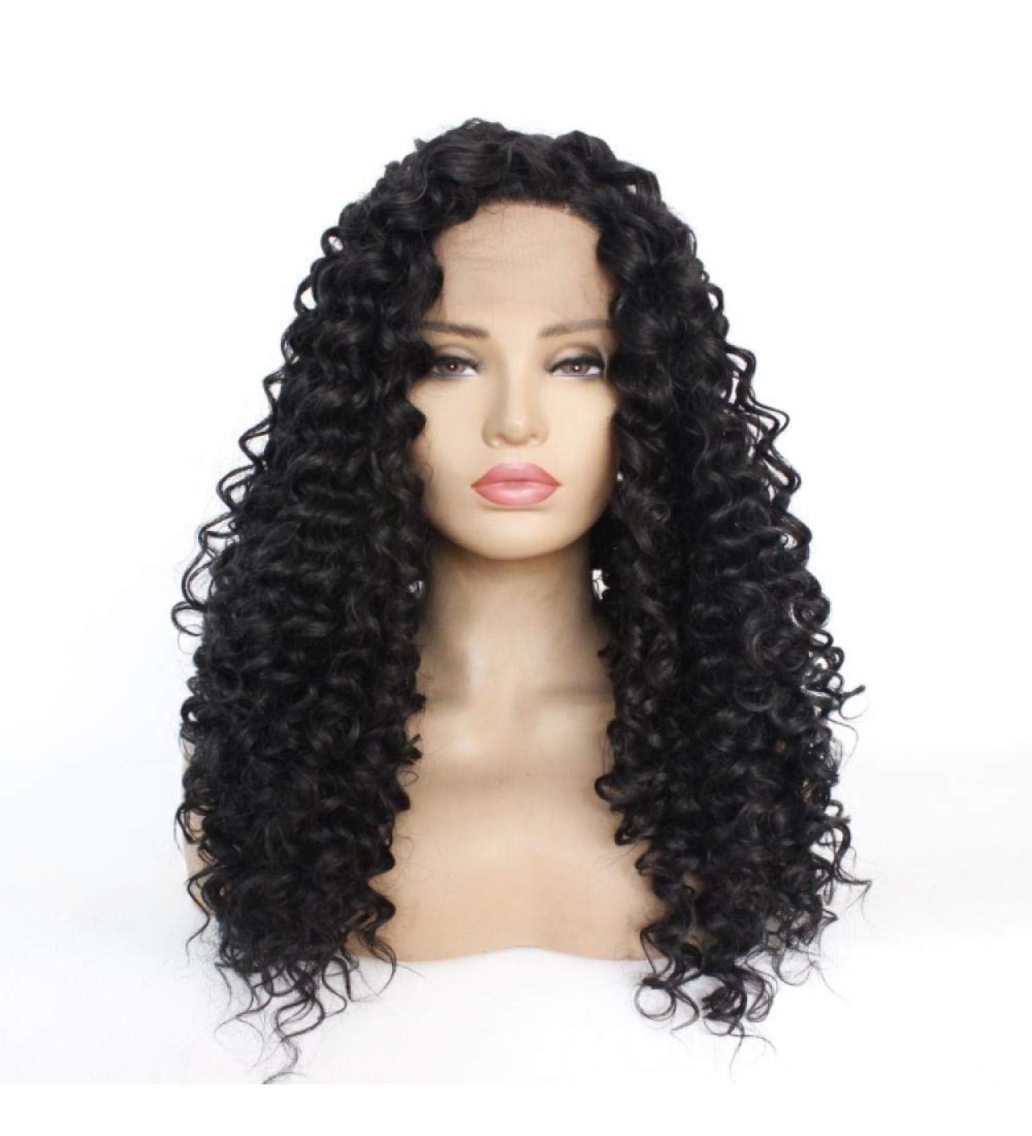 Premium Front Lace Wigs | 28 & 16 Chemical Fiber Hair | African American Styles | International Shipping! - Buy Online on GoSupps.com