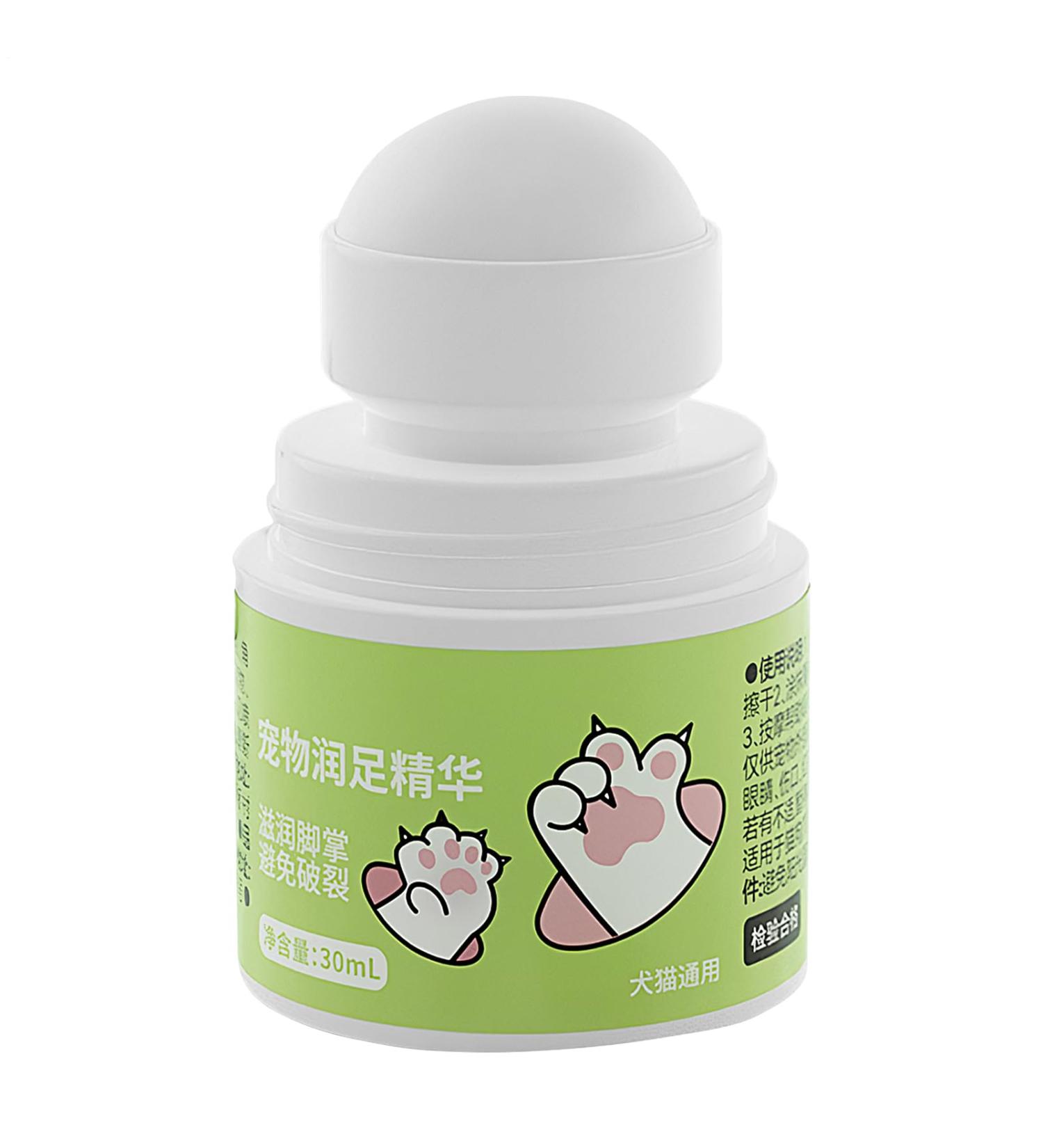 Dog Foot Cream Dog Paw Balm Pet Moisturizing Fast Absorbent Texture Natural Oil Formula 30ml For Cats Kitten - Buy Online on GoSupps.com