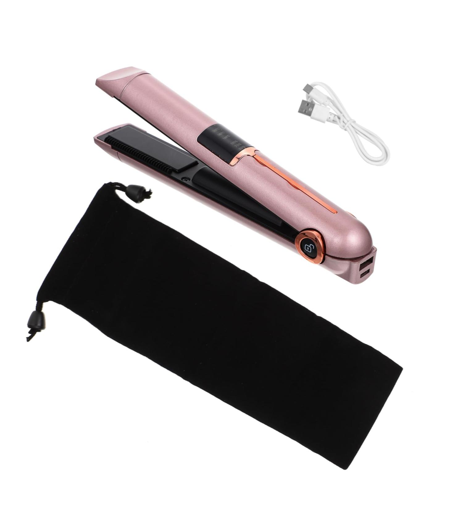 OHPHCALL Curling Iron Mini Hair Curling Wand Hair Curler Mini Hair Straightener Mini Curler Abs Golden 21X4X3.5CM Golden - Buy Online on GoSupps.com