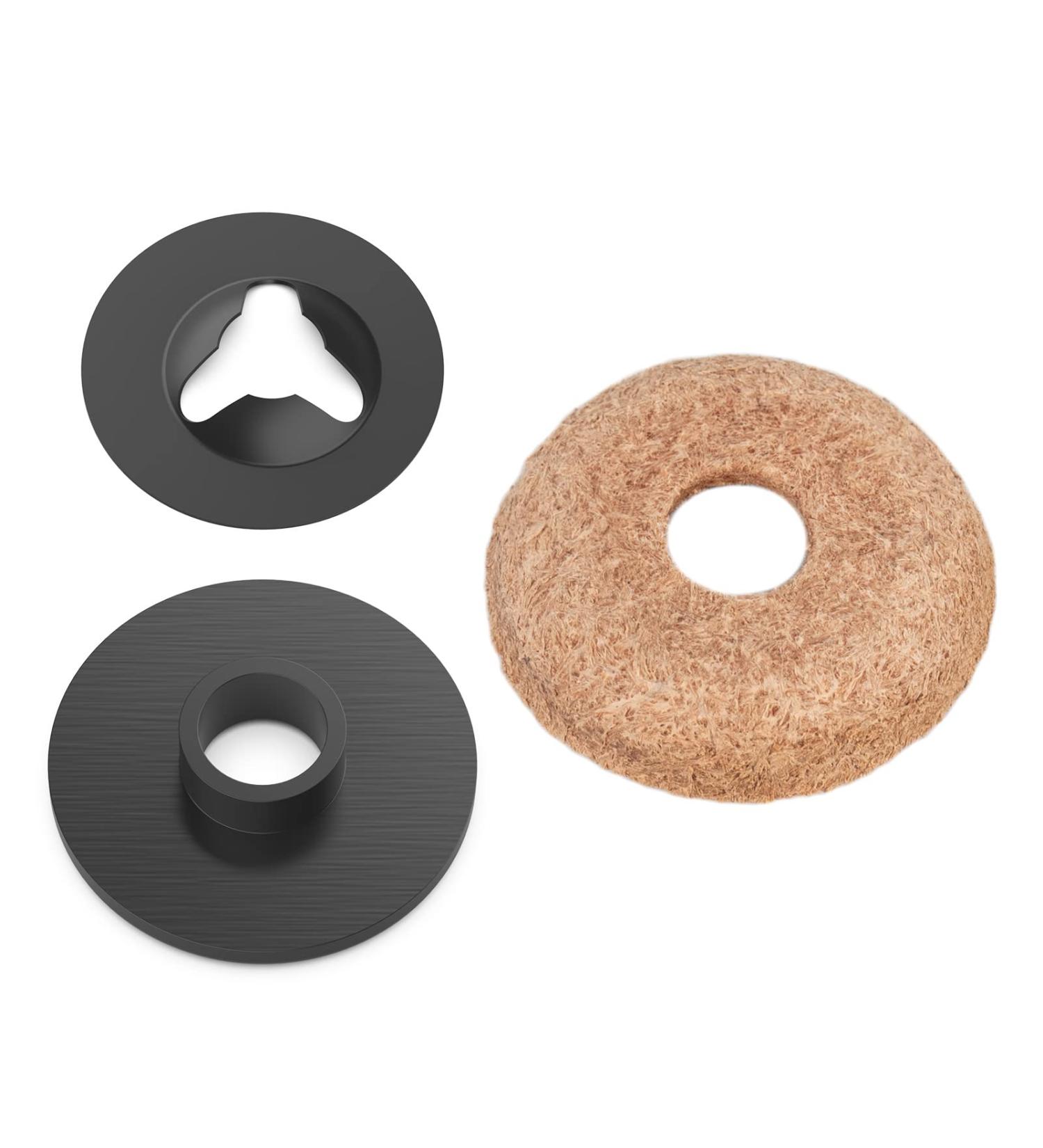 Coleman Lantern Stove Pump Cup Replacement Kit - Leather Pump Cap with Metal Nut and Plastic Cap - Air Seal for Coleman Models - 1 Pack - Buy Online on GoSupps.com