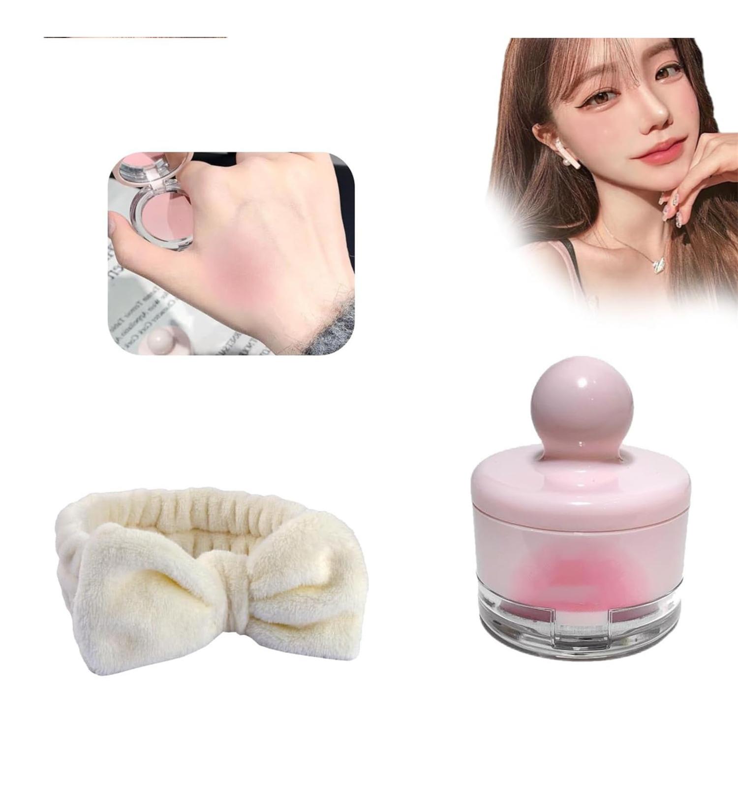 Creamy Blush Putty with Powder Puff 3 in 1 Blush Mud Multi-purpose Blush Putty with Powder Puff Putty Cream Blush Blush Putty with Powder Puff Soft Creamy Blush Putty (B 1PCS) B 1 g (Pack of 1) - Buy Online on GoSupps.com