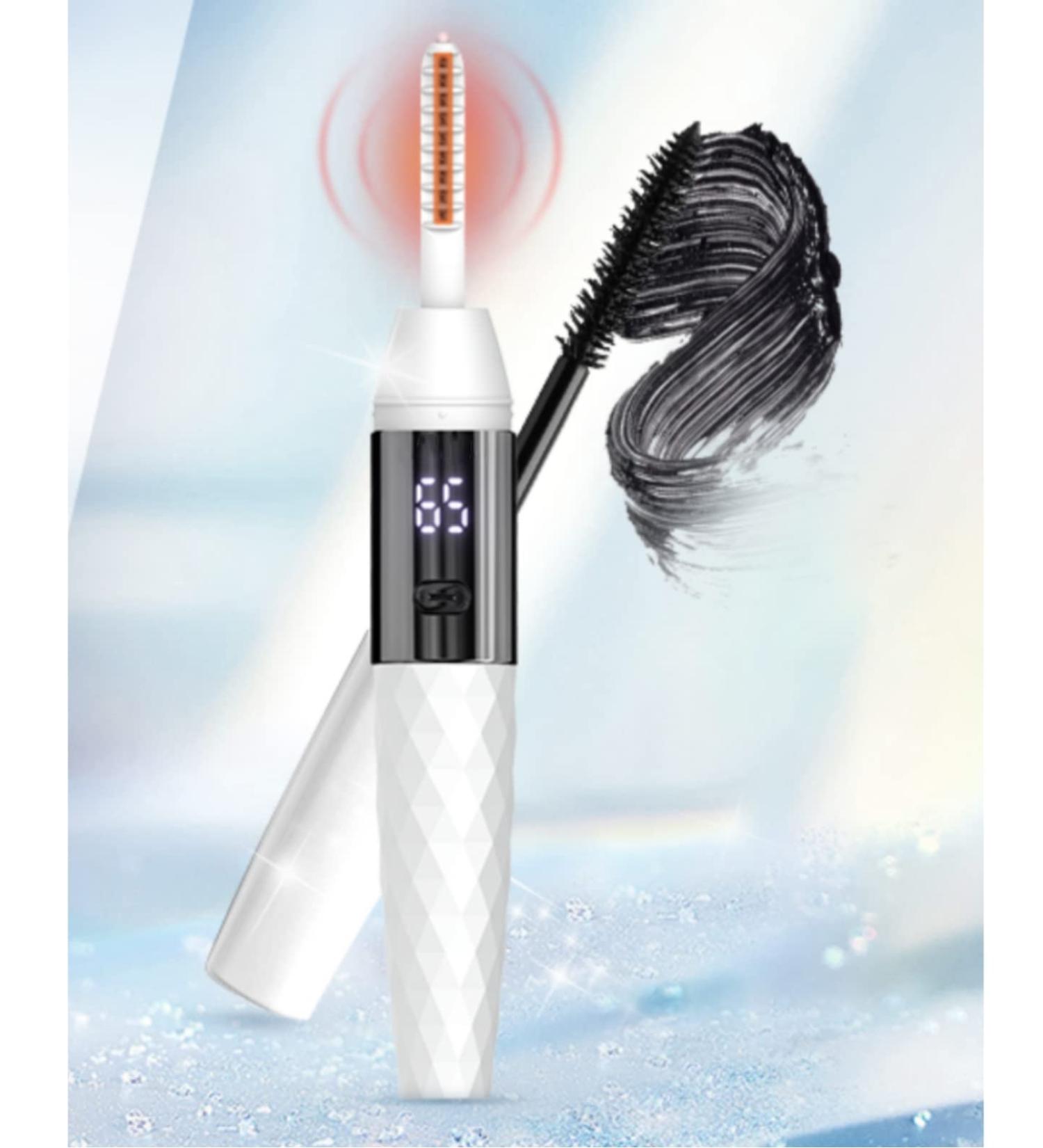 USB Rechargeable Heated Eyelash Curler with Comb | Electric Eye Lash Curler - White - Buy Online on GoSupps.com