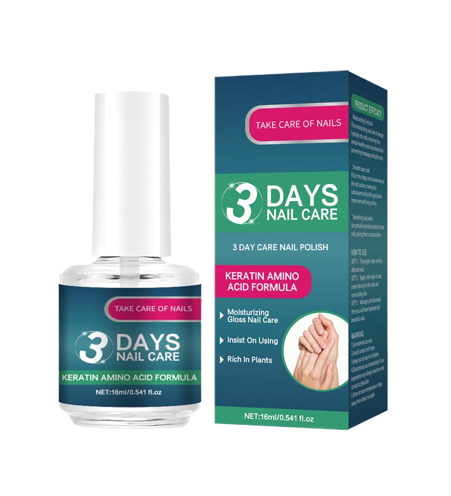 Huile de renforcement des ongles 16 ml pour la croissance des ongles soin nourrissant et fortifiant avec E pour formule l g re absorption rapide avec manucure hydratante - Buy Online on GoSupps.com