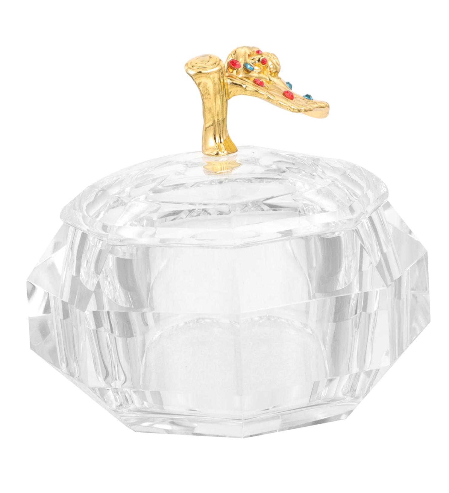 Ipetboom Nail Dish with Lids Nail Dish Cup Nail Dappen Dish Holder Nail Dish Bowl Nail Cup Dappen Dish for Acrylic Nails Round Nail Art Cup Acrylic Nail Tools Glass Manicure Saucer Cup - Buy Online on GoSupps.com