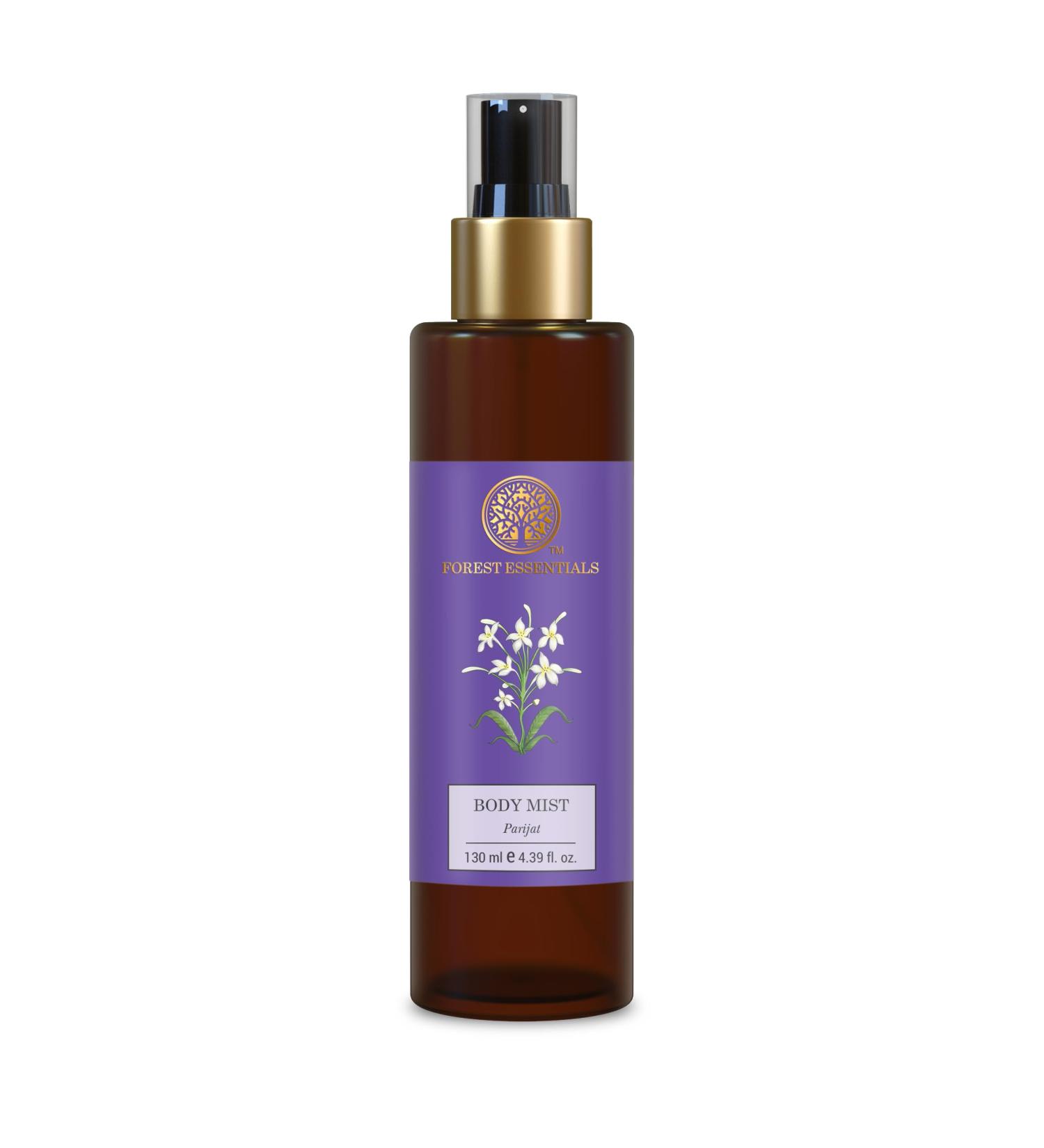 Forest Essentials Luxurious Ayurveda Body Mist Parijat 130ml (Body Spray) - Buy Online on GoSupps.com