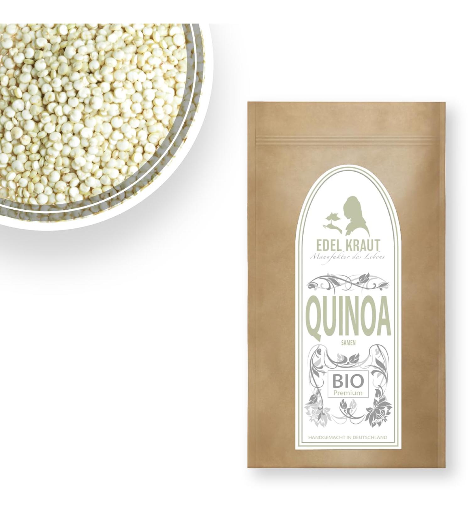 Buy Organic Quinoa Seeds - NOBLE HERB Premium Inca Rice 500g | Healthy Superfood for International Shipping - Buy Online on GoSupps.com