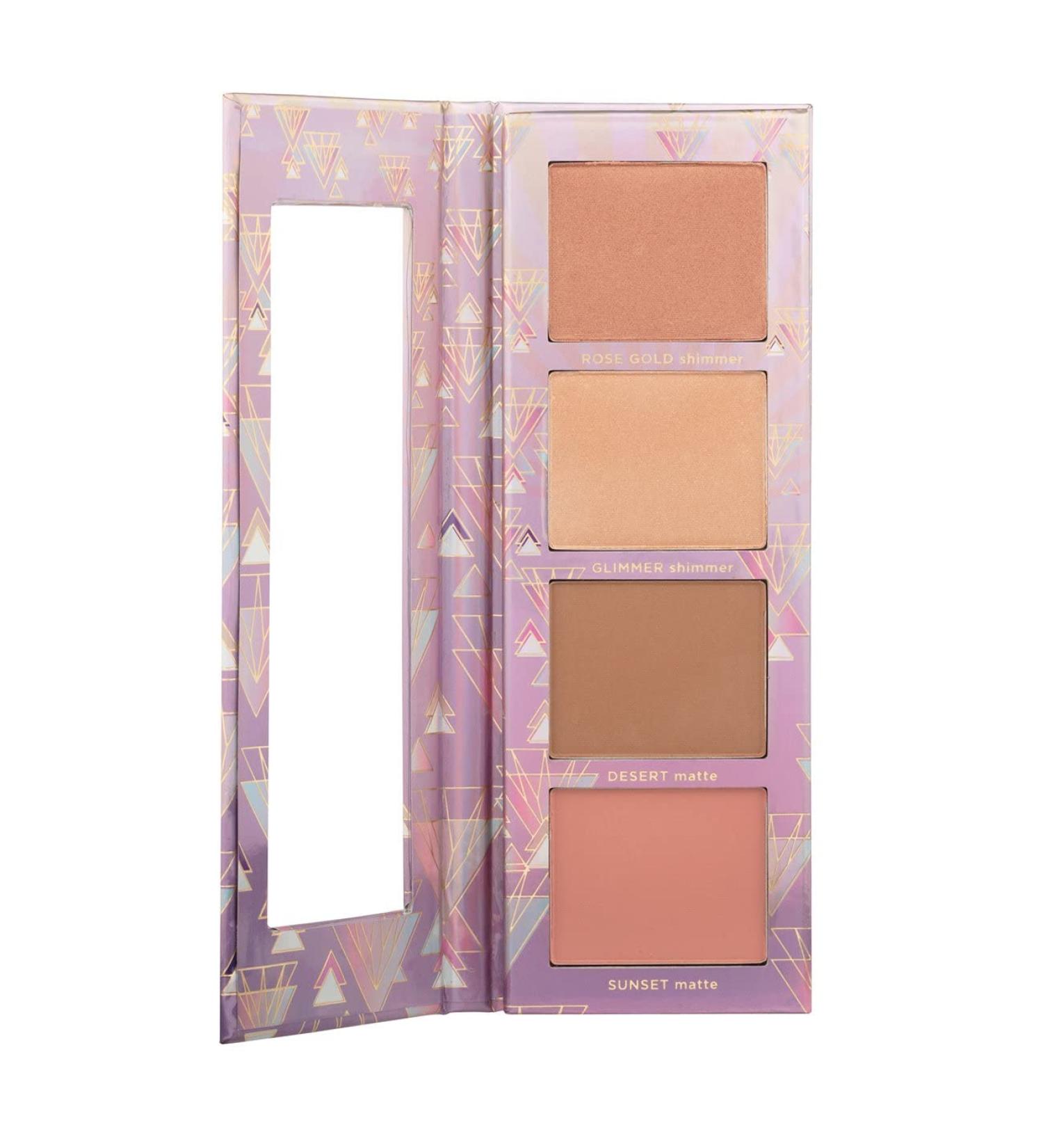 Pacifica Alighten Radiance Powders Palette - 0.5 oz | Vegan & Cruelty-Free - Buy Online on GoSupps.com