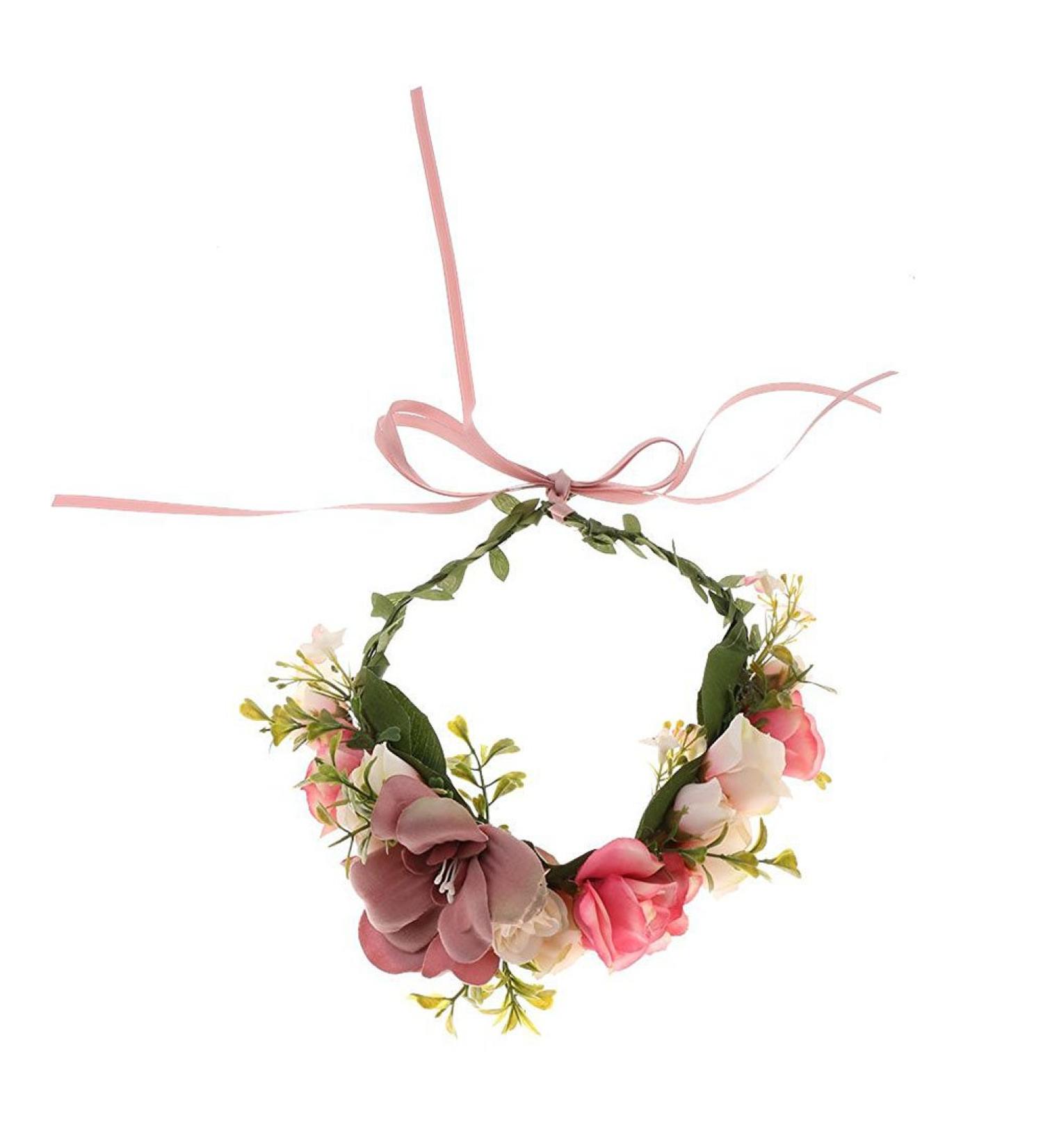 Frcolor Blumenkranz & Blumenstirnband Boho-Stil f r Festival & Hochzeit | Internationaler Versand - Buy Online on GoSupps.com