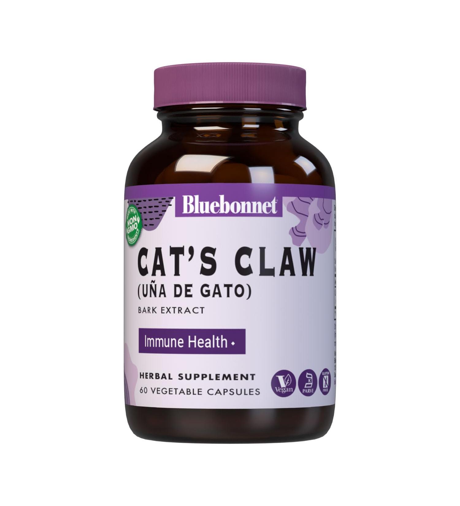 BlueBonnet Cat's Claw Bark Extract Supplement 60 Count