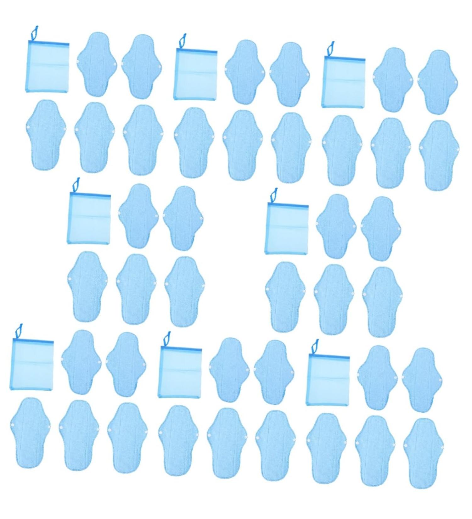 Shop Solustrie 8-Sentence 6-Ply Women's Bandage & Reusable Menstrual Pads - Eco-Friendly Polara Leaf & Microfiber Cloth Inserts - Buy Online on GoSupps.com