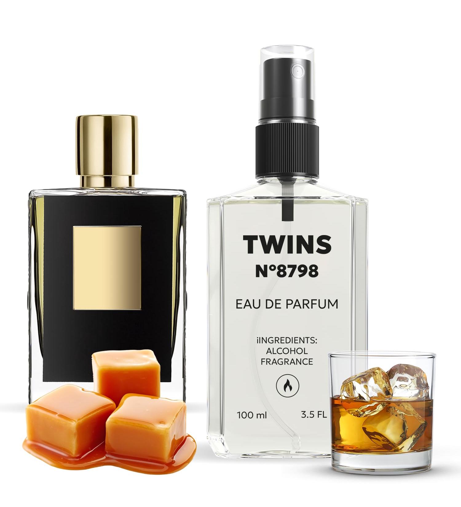 TWINS Impression of Black Phantom | Unisex Perfume for Women and Men Eau de Parfum | No.8798 | 3.4 Fl Oz / 100 ml Kilian Black Phantom Impression - Buy Online on GoSupps.com