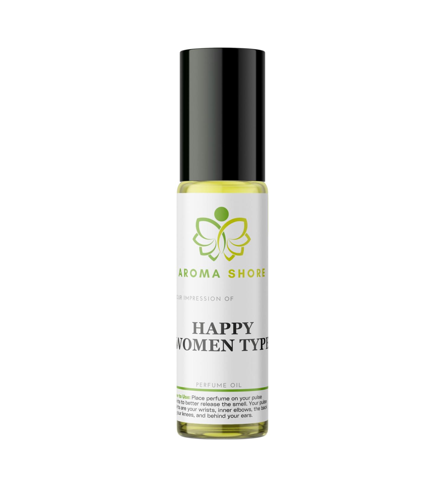 Perfume Oil - Our Impression Of and compatible with Happy Women Type 100% Pure Uncut Body Oil Our Interpretation Perfume Body Oil 0.33 Fl Oz (Pack of 1) - Buy Online on GoSupps.com