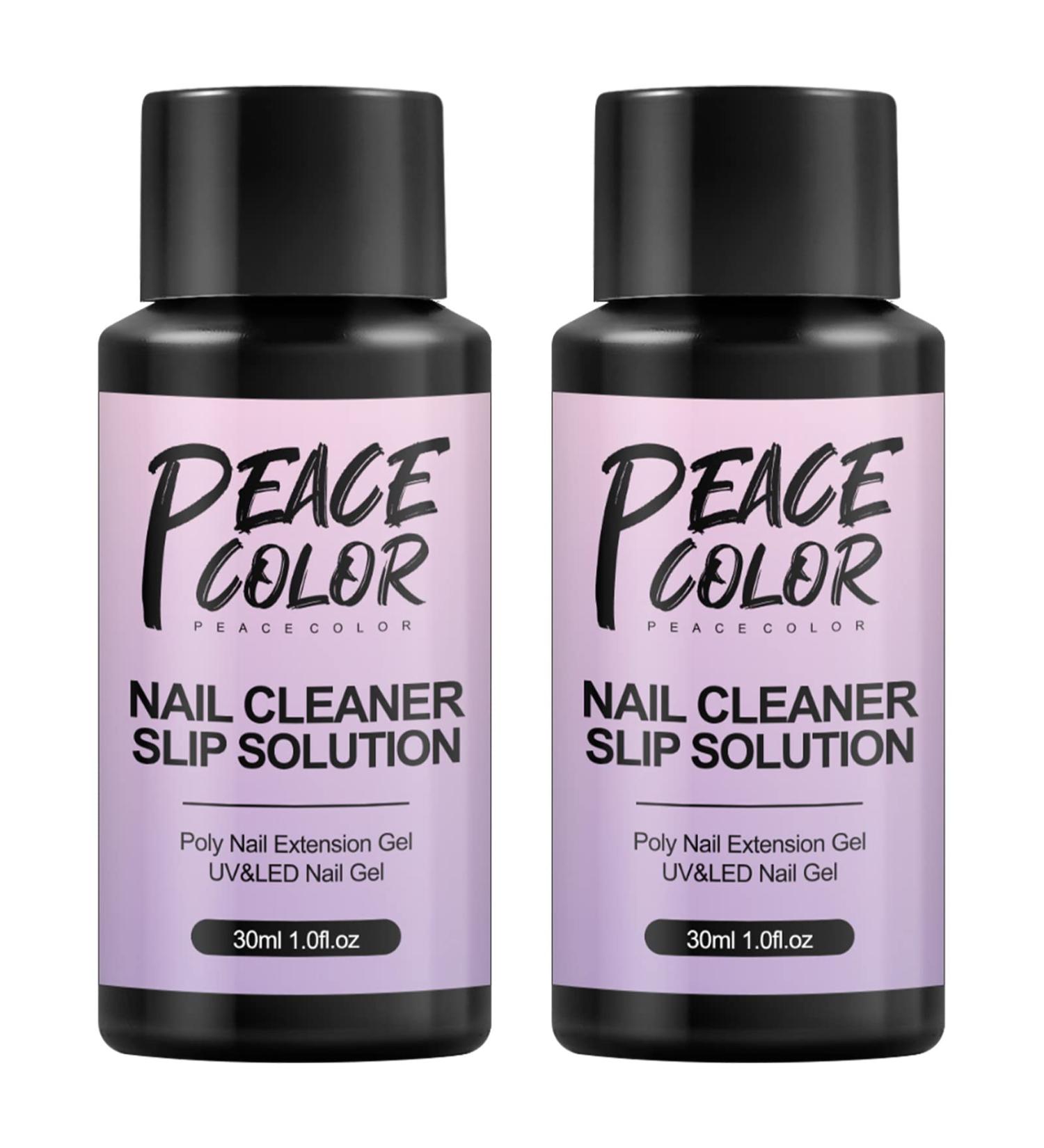 PEACECOLOR Poly Nail Gel Slip Solution 30ML Nail Extension Gel Solution Nail Liquid for Beginners PE1028 - Buy Online on GoSupps.com