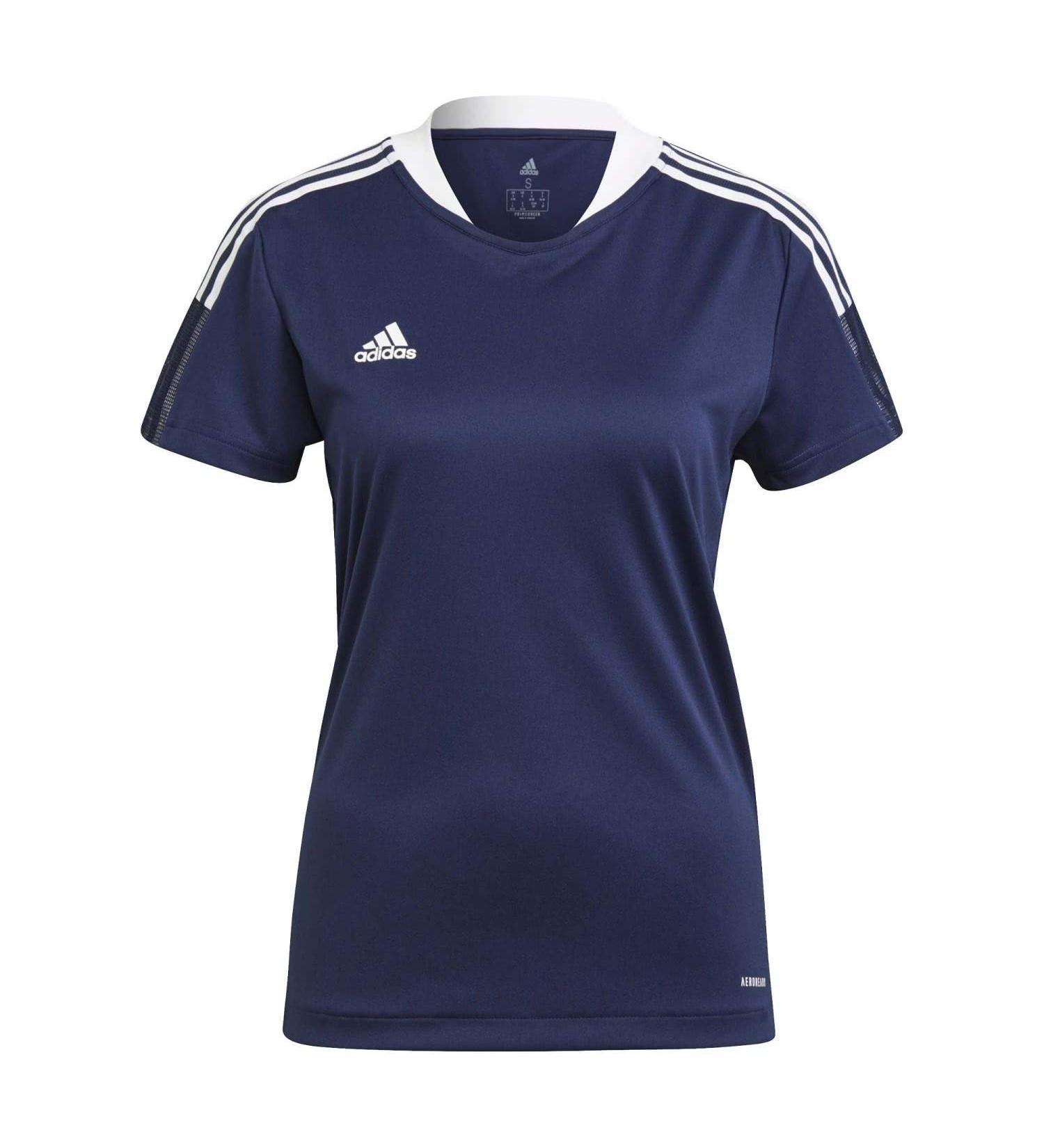 adidas Women's Tiro21 T-Shirt XS Team Navy Blue