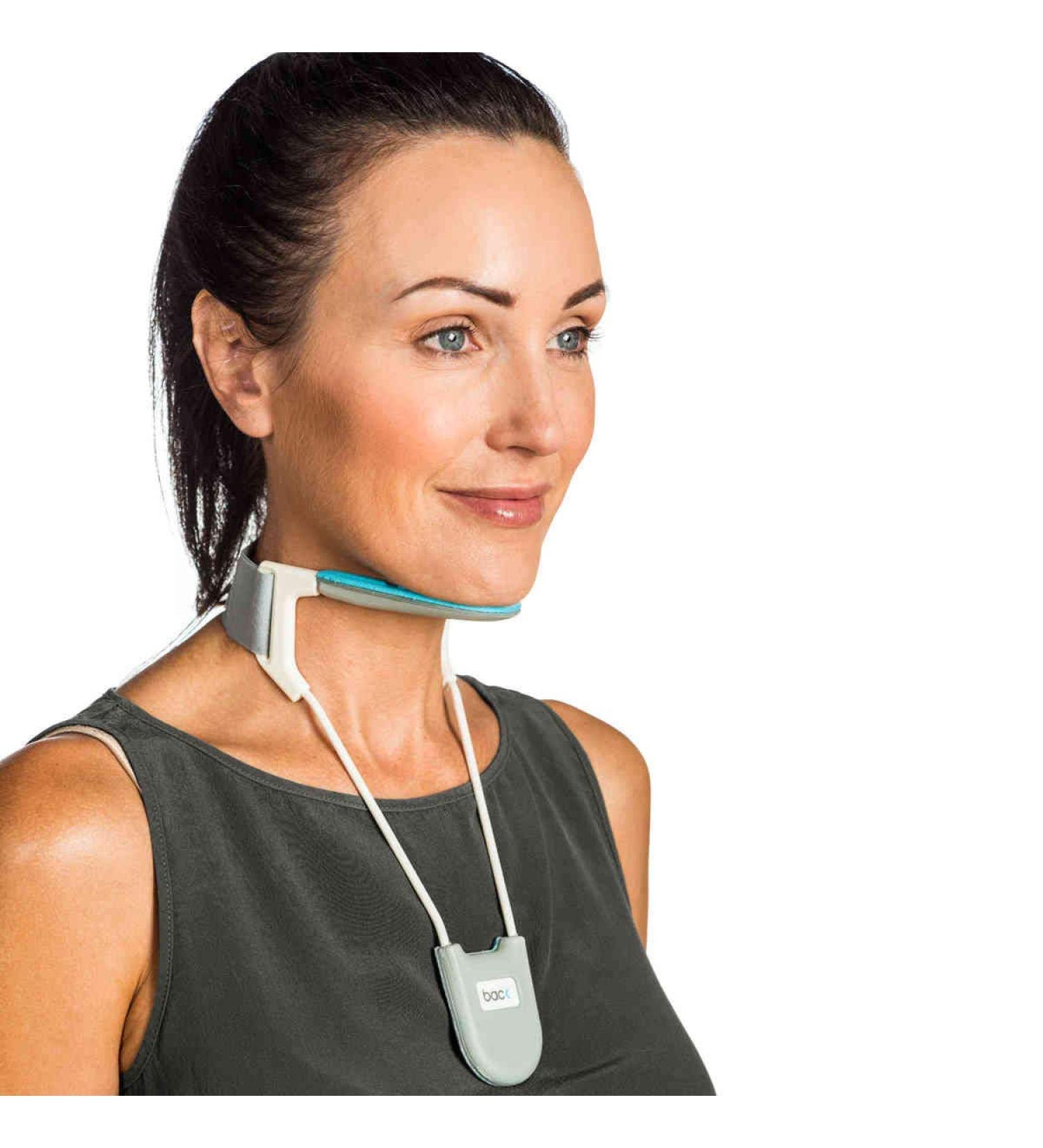 Neck Helper: Revolutionary Neck Brace for Neck Pain & Support - Blue Medium - Buy Online on GoSupps.com