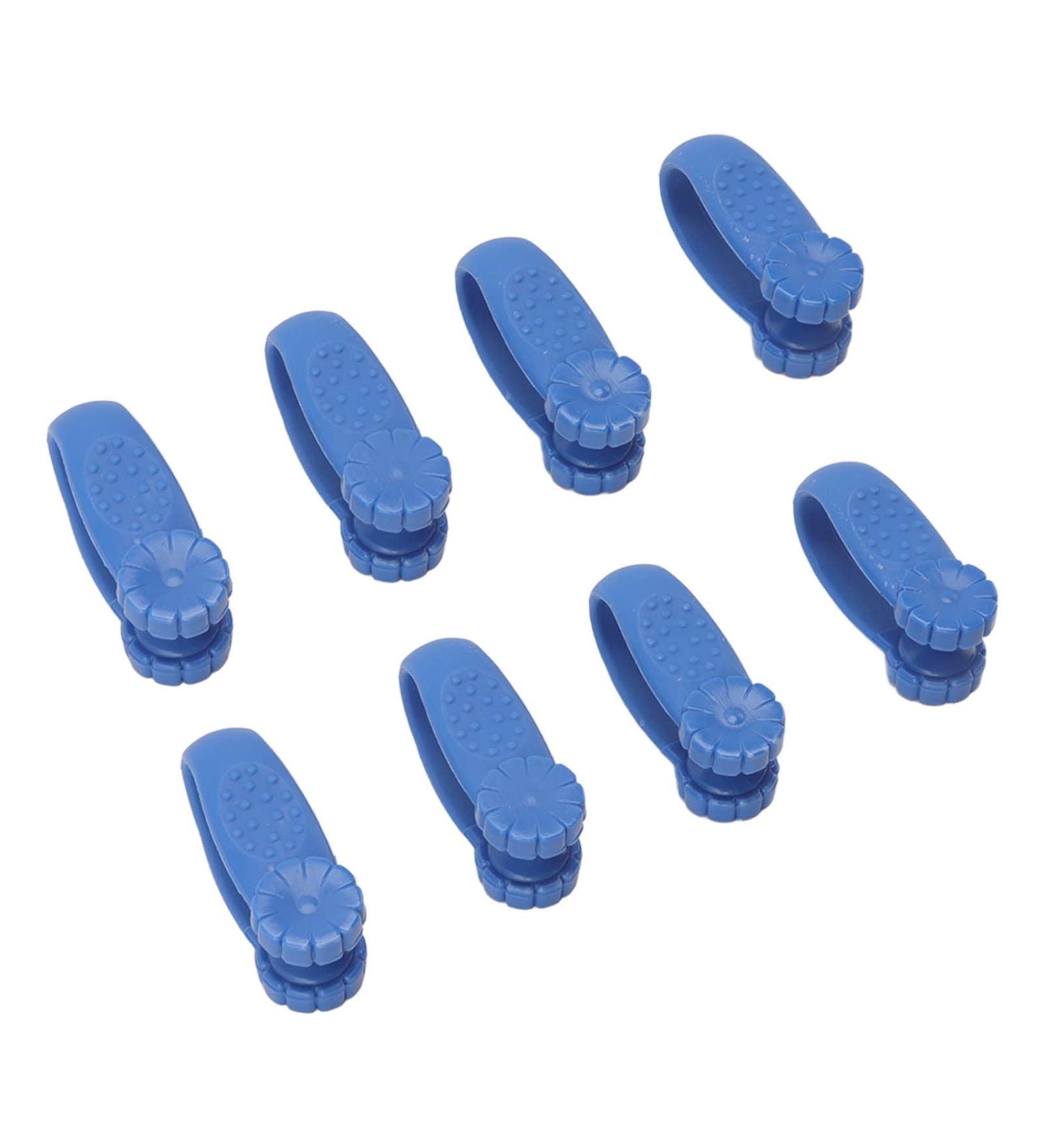 Hand Pressure Strap Manual Acupressure Strap for Headache Between Thumb and Forefinger (Blue) - Buy Online on GoSupps.com