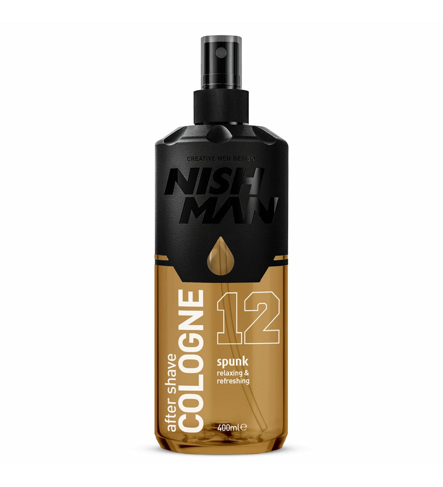 nishman After Shave Series (12 Spunk 400ml) 13.5 Fl Oz (Pack of 1) 12 Spunk