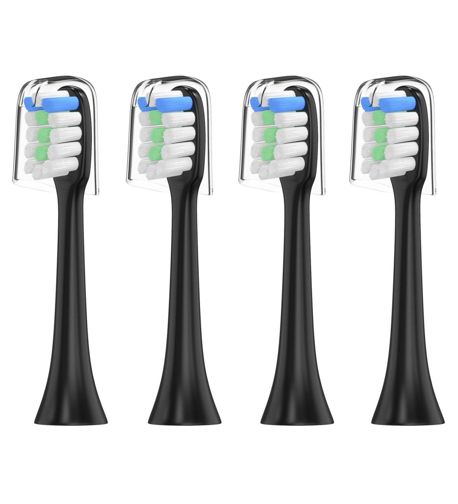 WuYan 4 Pack Replacement Toothbrush Heads for Xiaomi & Soocare X3 Electric Toothbrushes - Buy Online on GoSupps.com