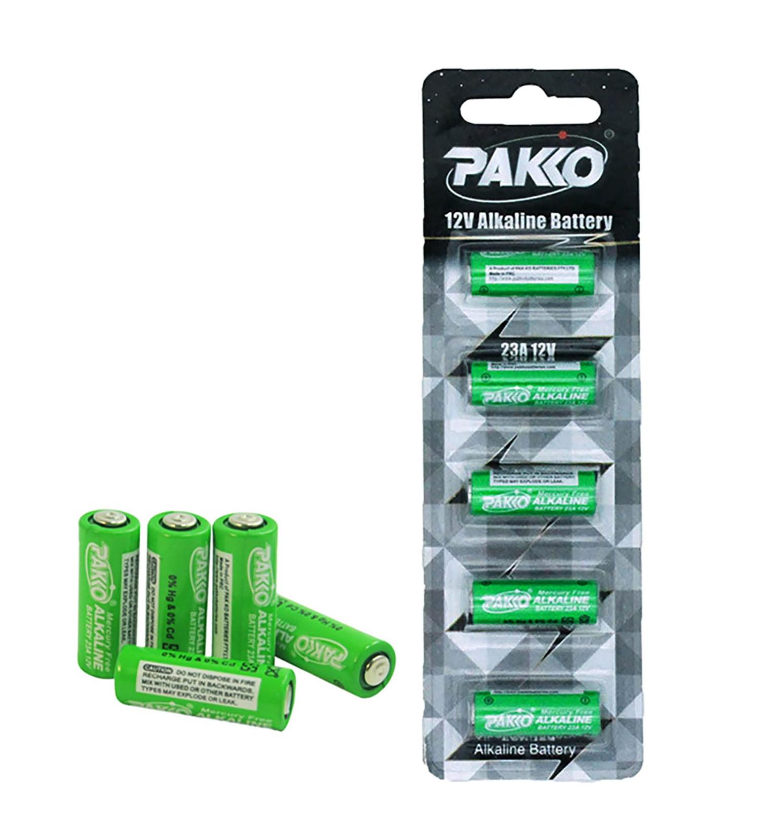 Buy Kitstar PAKKO 23A 12V Alkaline Battery for Doorbell & Anti-Theft Devices | 5 Count - International Shipping Available - Buy Online on GoSupps.com