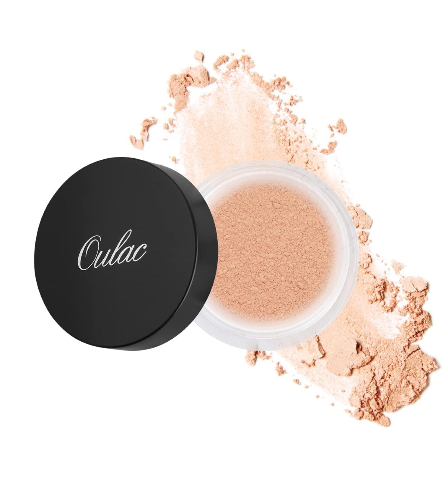 Oulac Misty Filter Loose Setting Powder | Natural Matte Finish 8hr Wear Ivory (03) - Perfect for Effortless Application - Buy Online on GoSupps.com