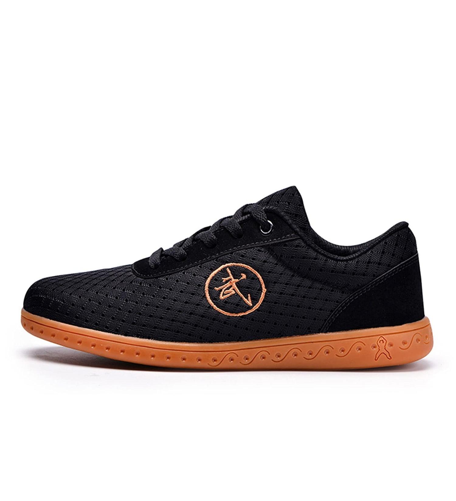 Fayengan Taekwondo Shoes Martial Arts Sneakers - Lightweight Boxing Karate Kung Fu Tai Chi Shoes in Black (Size 5.5US) - Buy Online on GoSupps.com