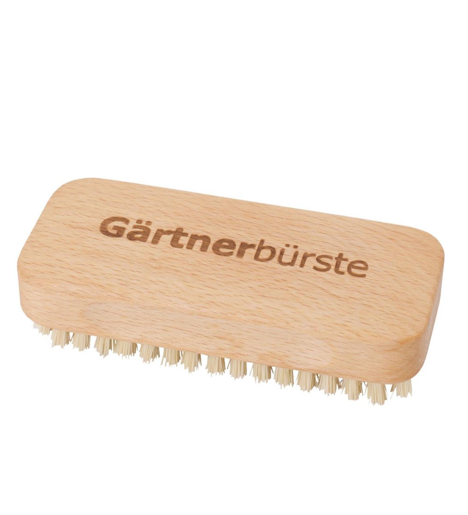 Redecker 622560 Gardener's brush hard nail brush