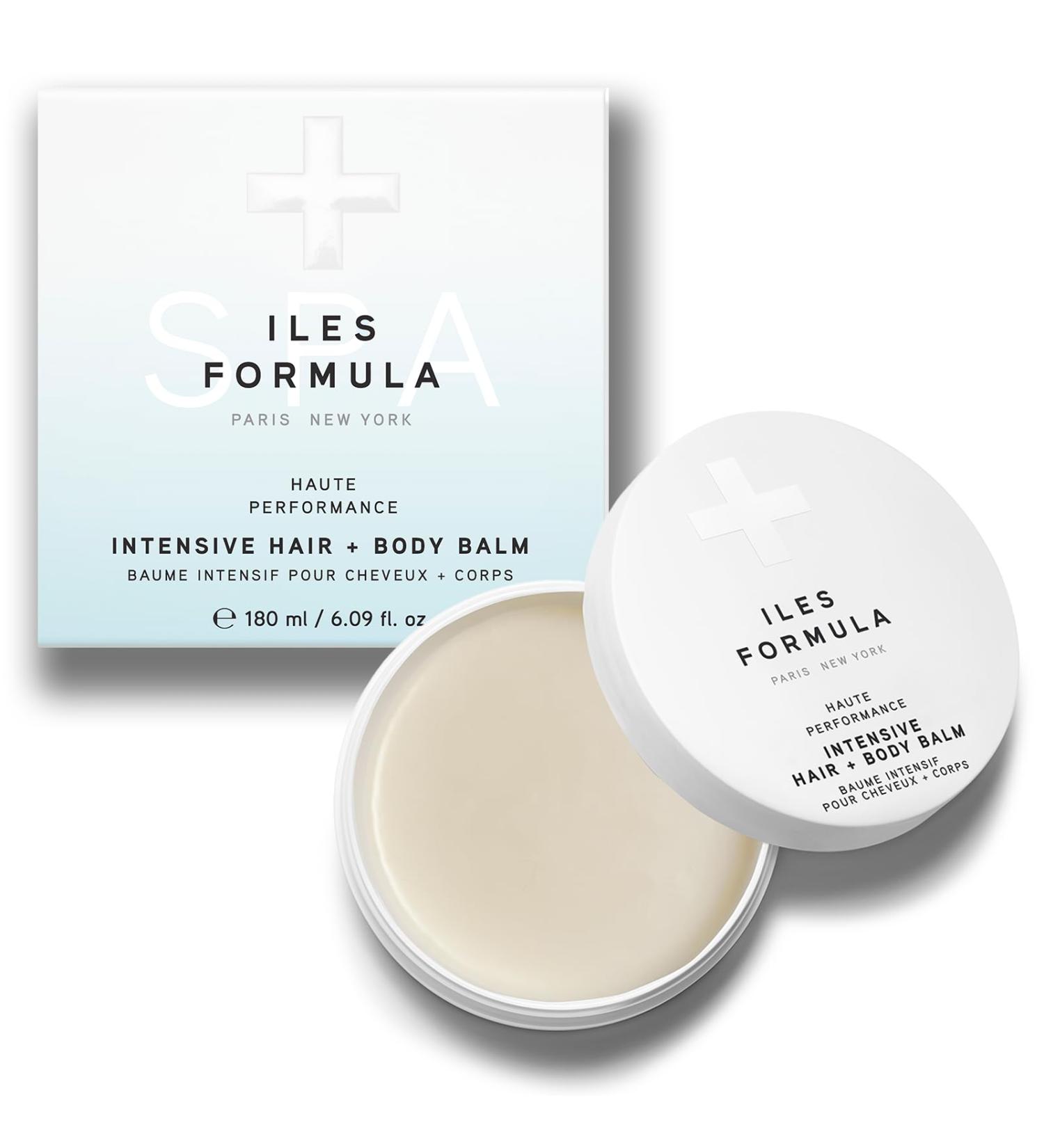 ILES FORMULA Intensive Hair & Body Balm - Versatile Leave-In Treatment for Skin Elasticity & Cell Renewal pH Balanced Bergamot Scent - 50ml - Buy Online on GoSupps.com