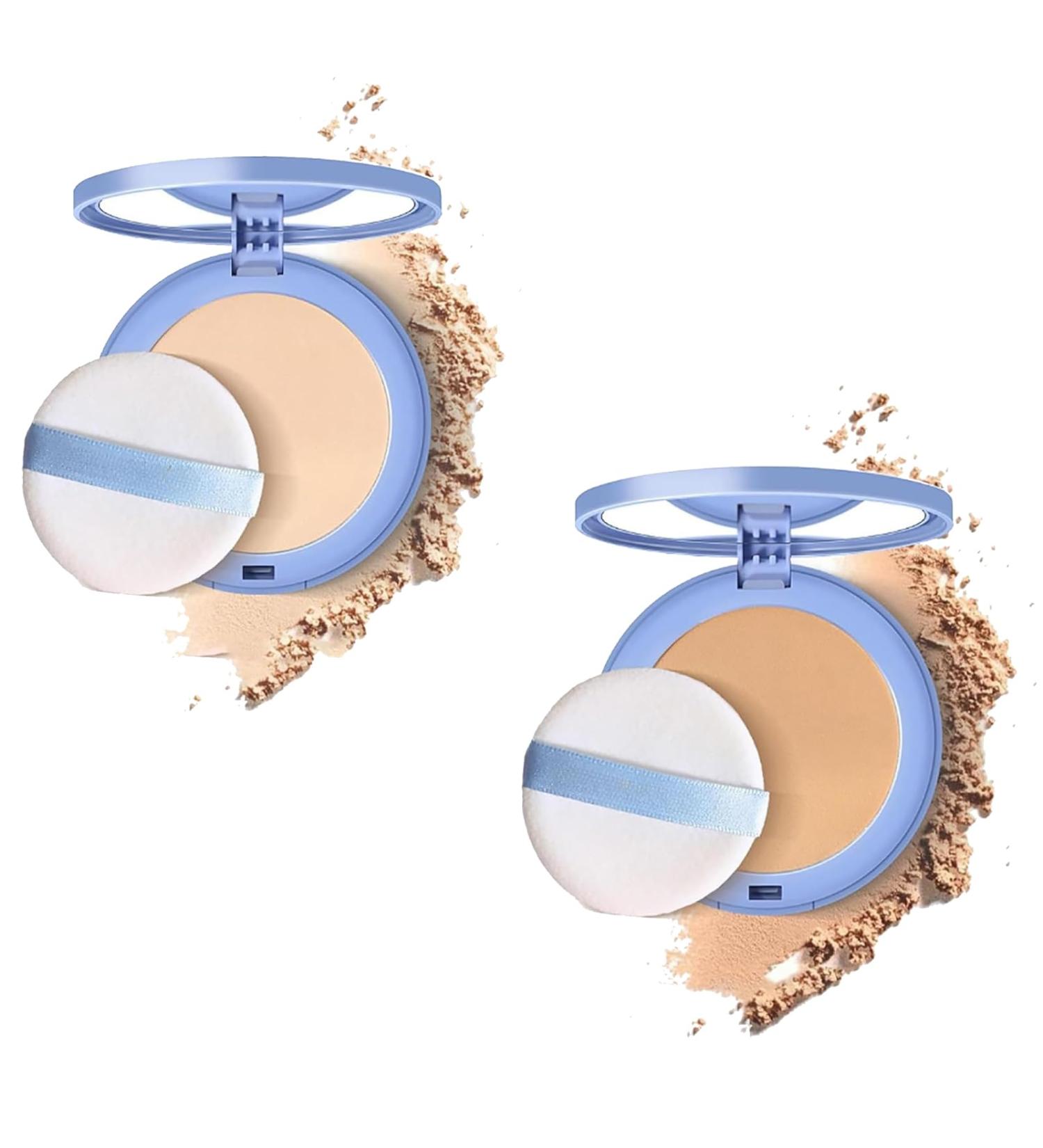 GAGK Matte Perfection Pressed Powder GAGK Matte Wet and Dry Powder Oil Control Face Pressed Powder Waterproof Long Lasting Finishing Powder Setting Powder Makeup (01#+03#) - Buy Online on GoSupps.com
