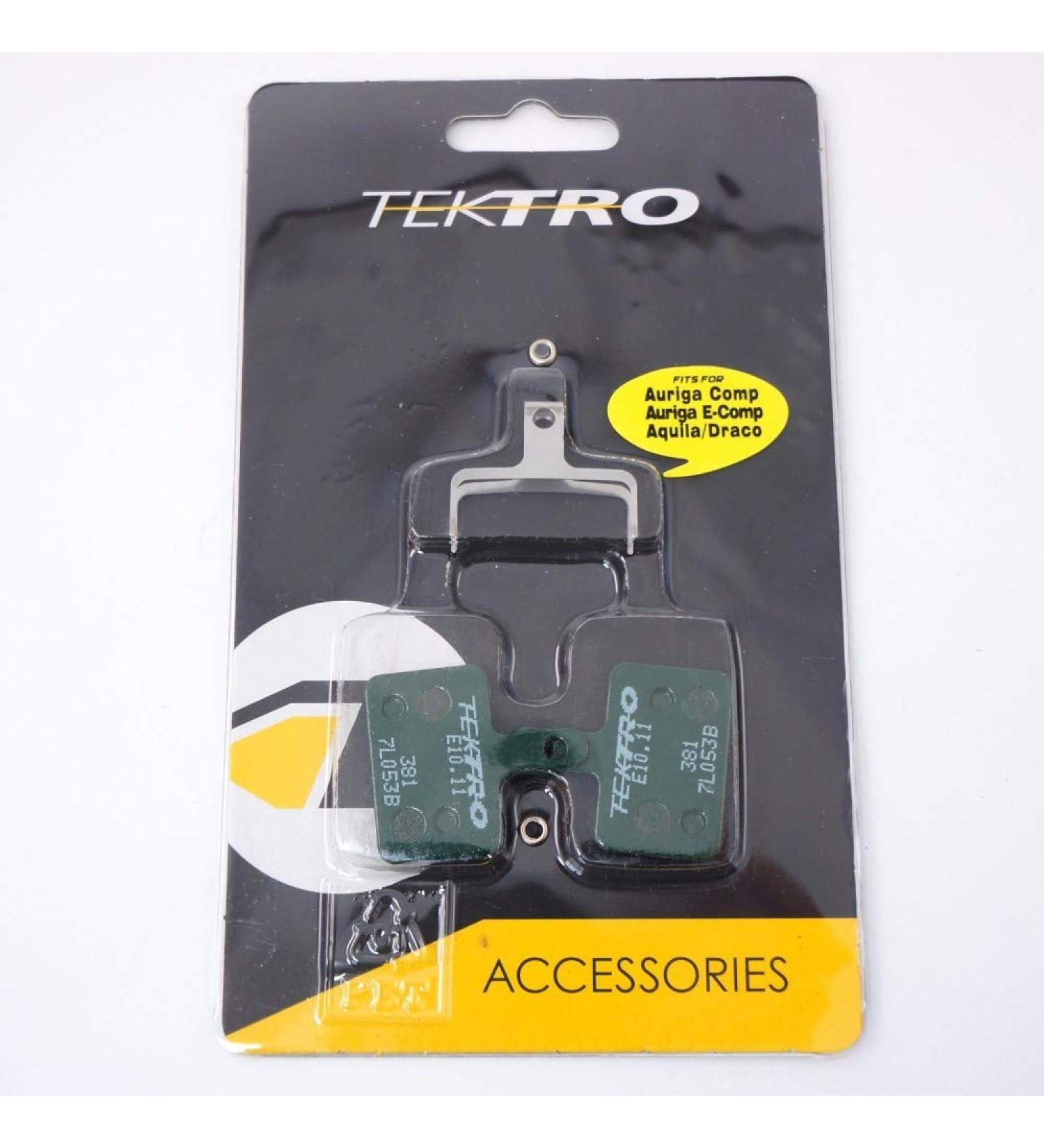 TEKTRO E10.11 Organic Compound Disc Brake Pads Auriga, Draco, Orion, 2 pack , STB1788