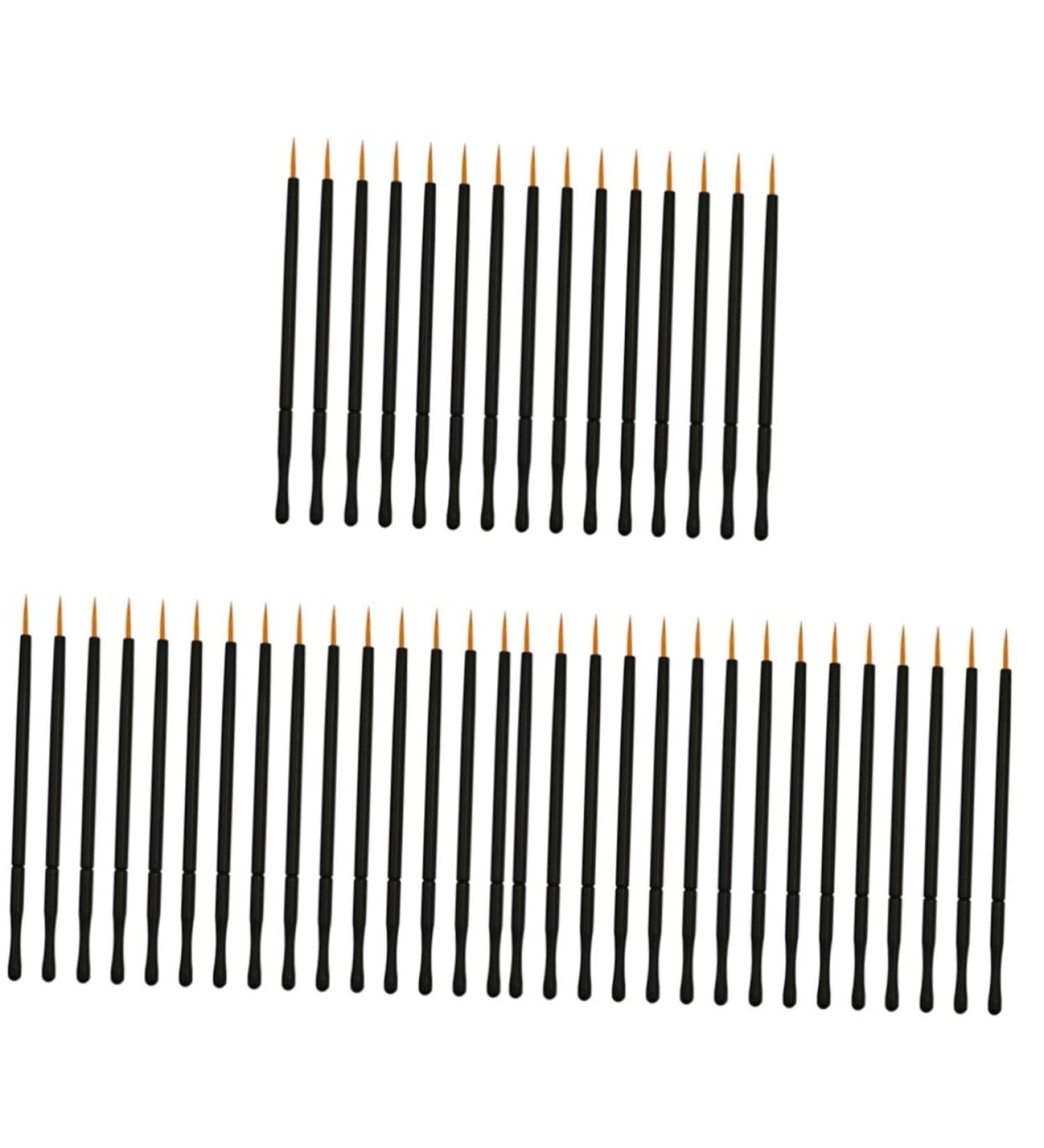 Beavorty 150 Pcs gel liner eyeliner white eyeliner Eye Makeup Tools eyeliner brush liquid eyeliner eyes 10X0.5cmx3pcs Orangex3pcs - Buy Online on GoSupps.com