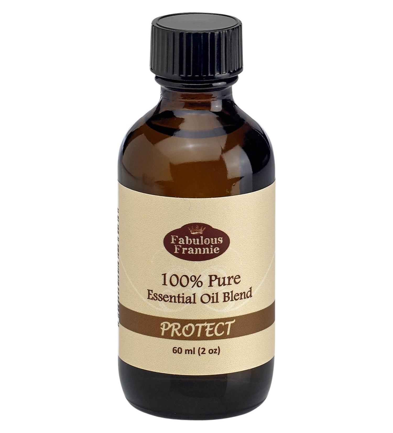 Protect (Compared to 4 Thieves)Pure Undiluted Essential Oil Blend Therapeutic Grade - Great for Aromatherapy! Blend of Clove Lemon Cinnamon Eucalyptus and Rosemary Essential Oil. (60ml (2oz))
