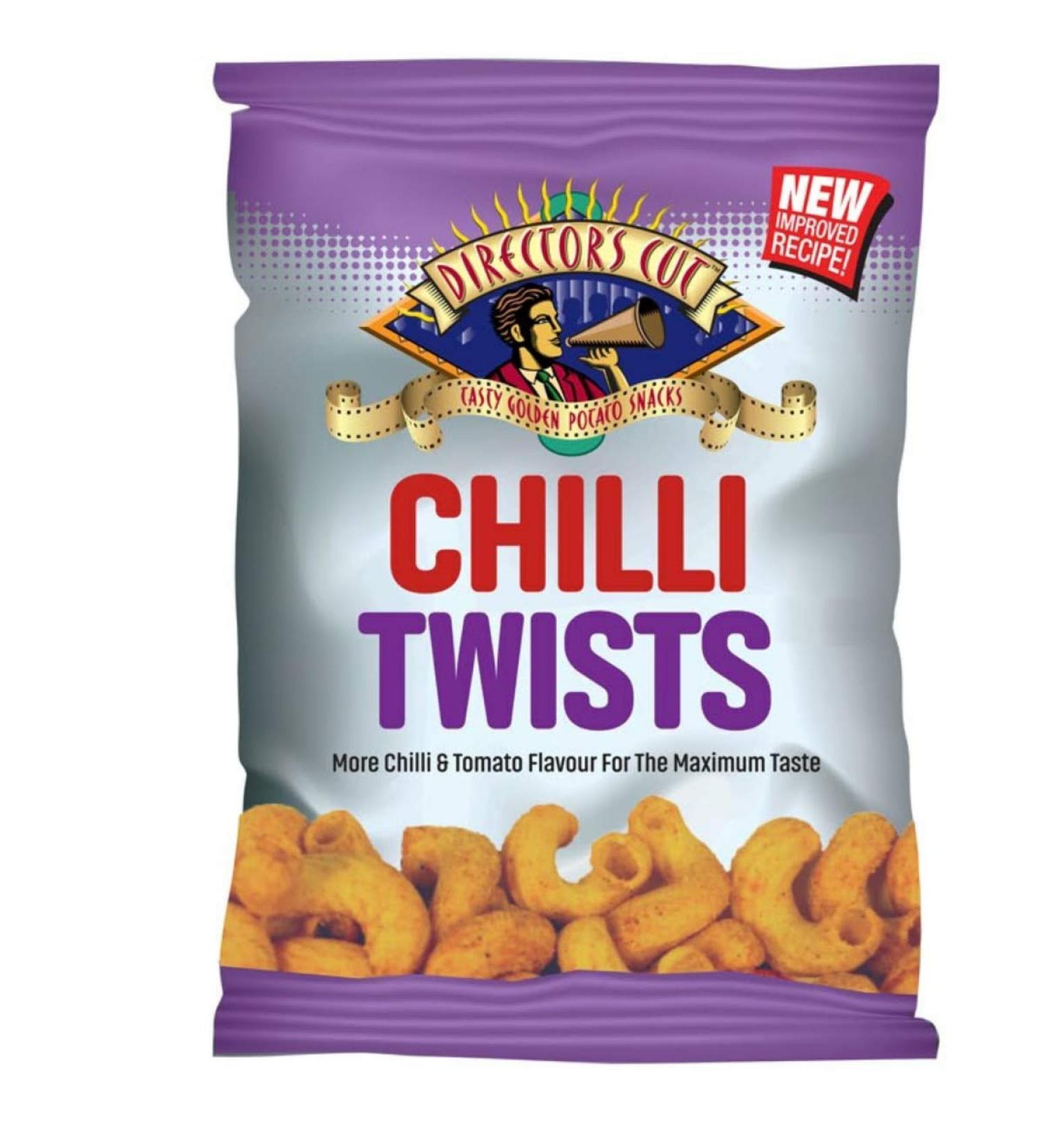 Directors Cut Directors Cut Chilli Twists Complete Case 24 x 40 g
