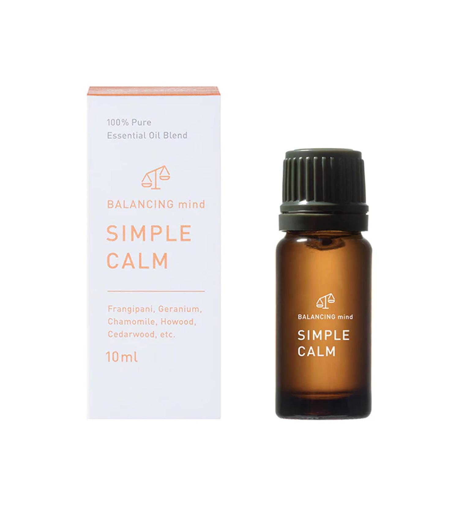 100% Pure Essential Oil Blend - Balancing Mind - Simple Calm - 10 ml