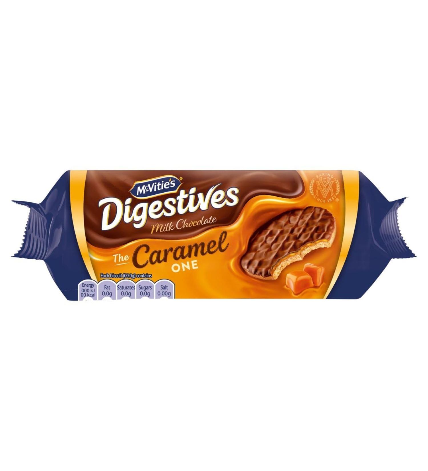 McVitie's Chocolate Digestive Caramels 300 g - Buy Online on GoSupps.com