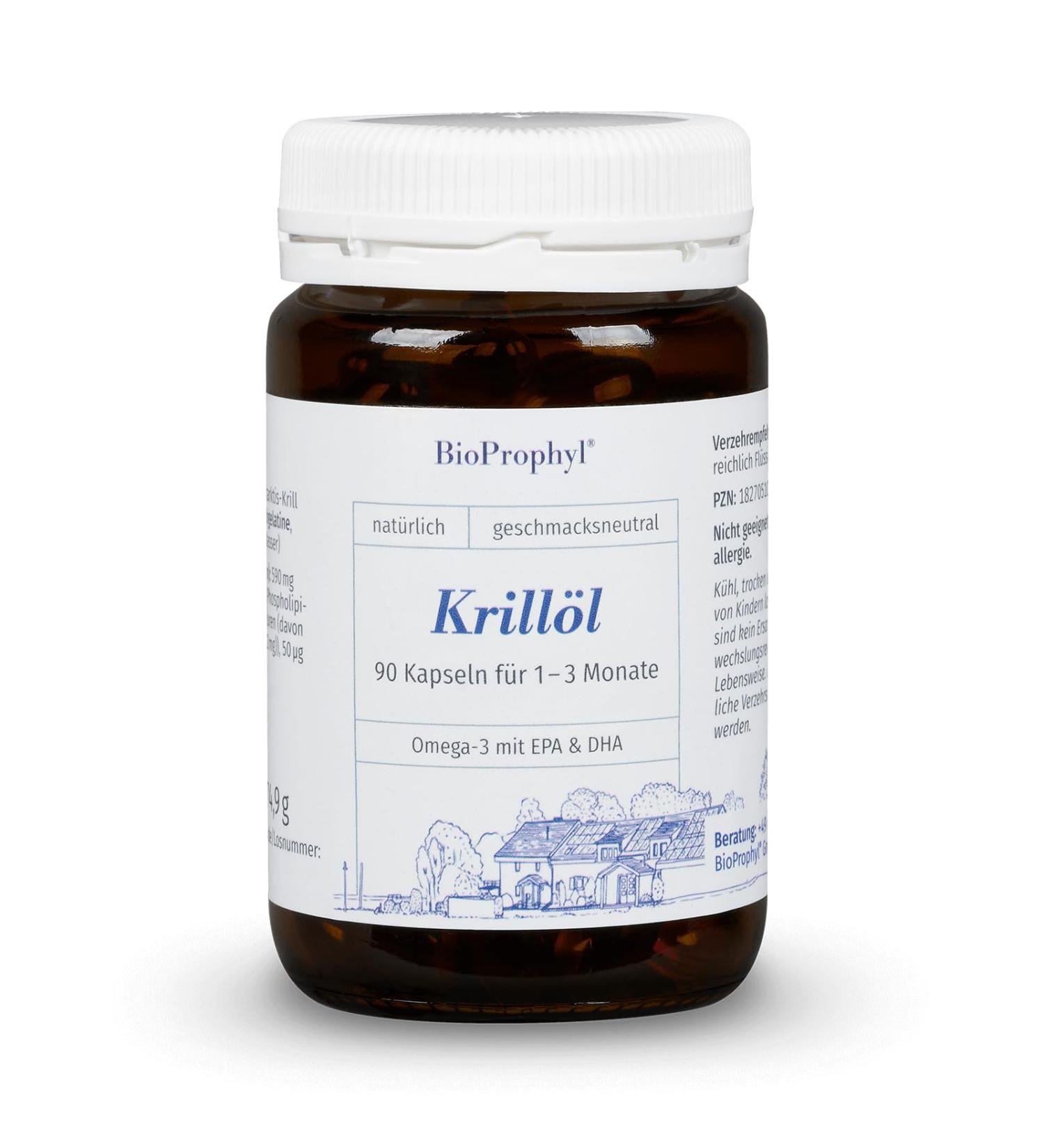 Buy BioProphyl Krill Oil - High Dose 590 mg | 159 mg Omega 3 Fatty Acids | Premium International Shipping - Buy Online on GoSupps.com