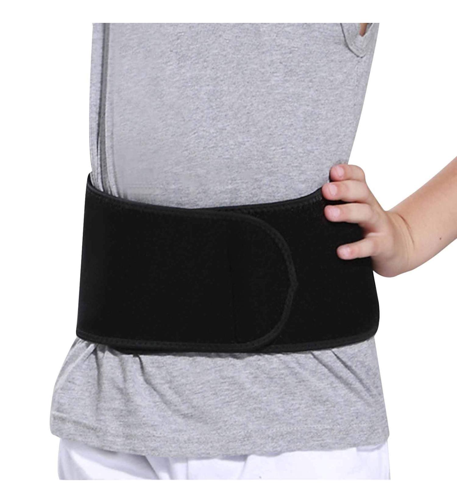 Children's Back Ribbon Kidney Belt | Stretchy & Breathable Back Support | Velcro Closure for Comfort & Protection - Buy Online on GoSupps.com
